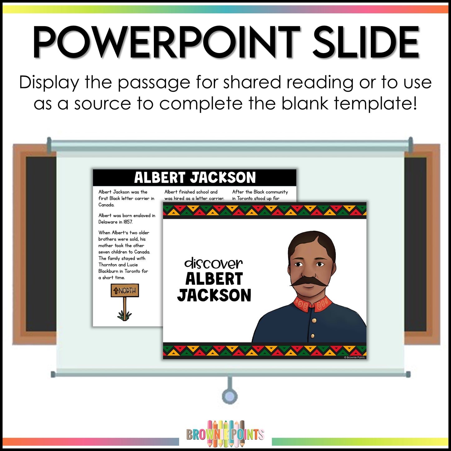 Albert Jackson Trifold Biography