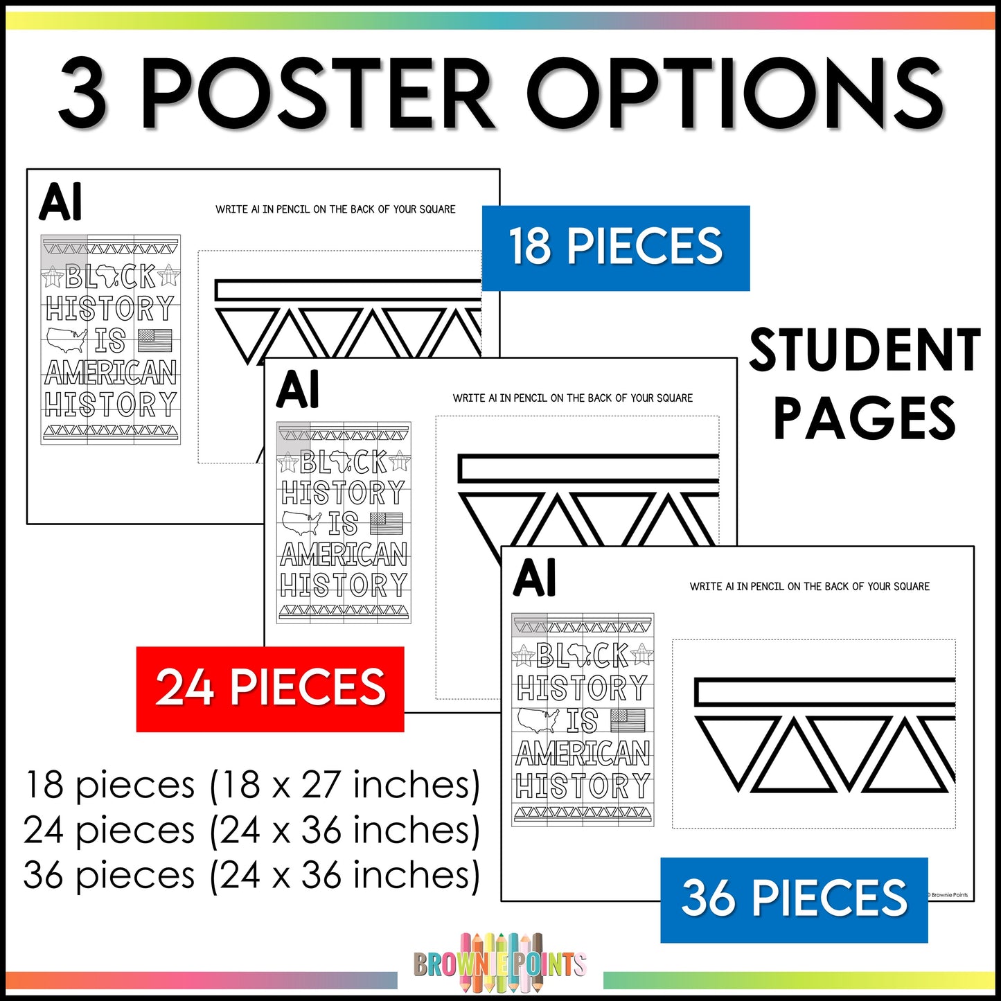 Black History Month Collaborative Poster