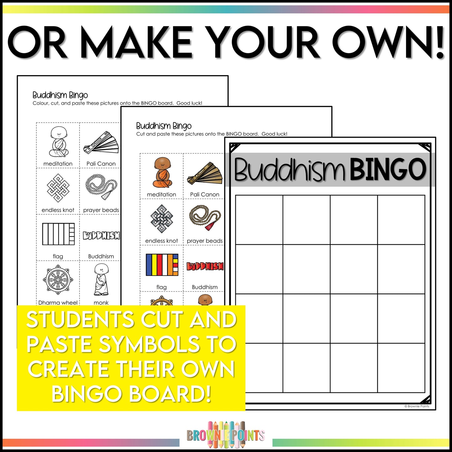 Buddhism Bingo