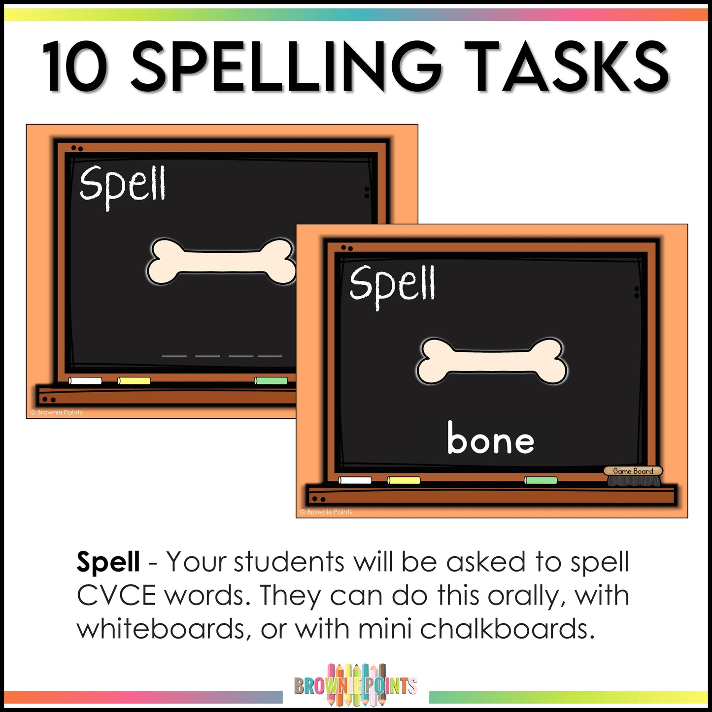 CVCE Words PowerPoint Game - Silent E