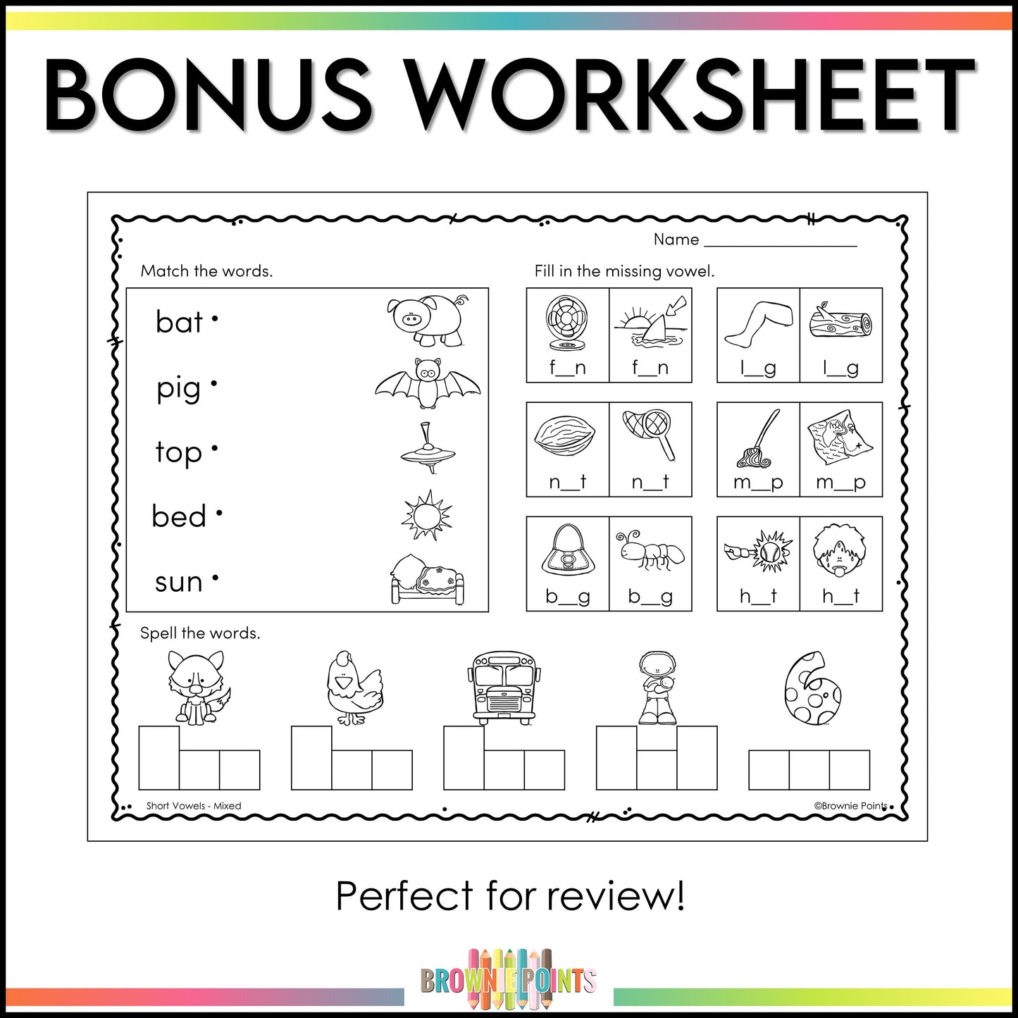 CVC Words PowerPoint Game