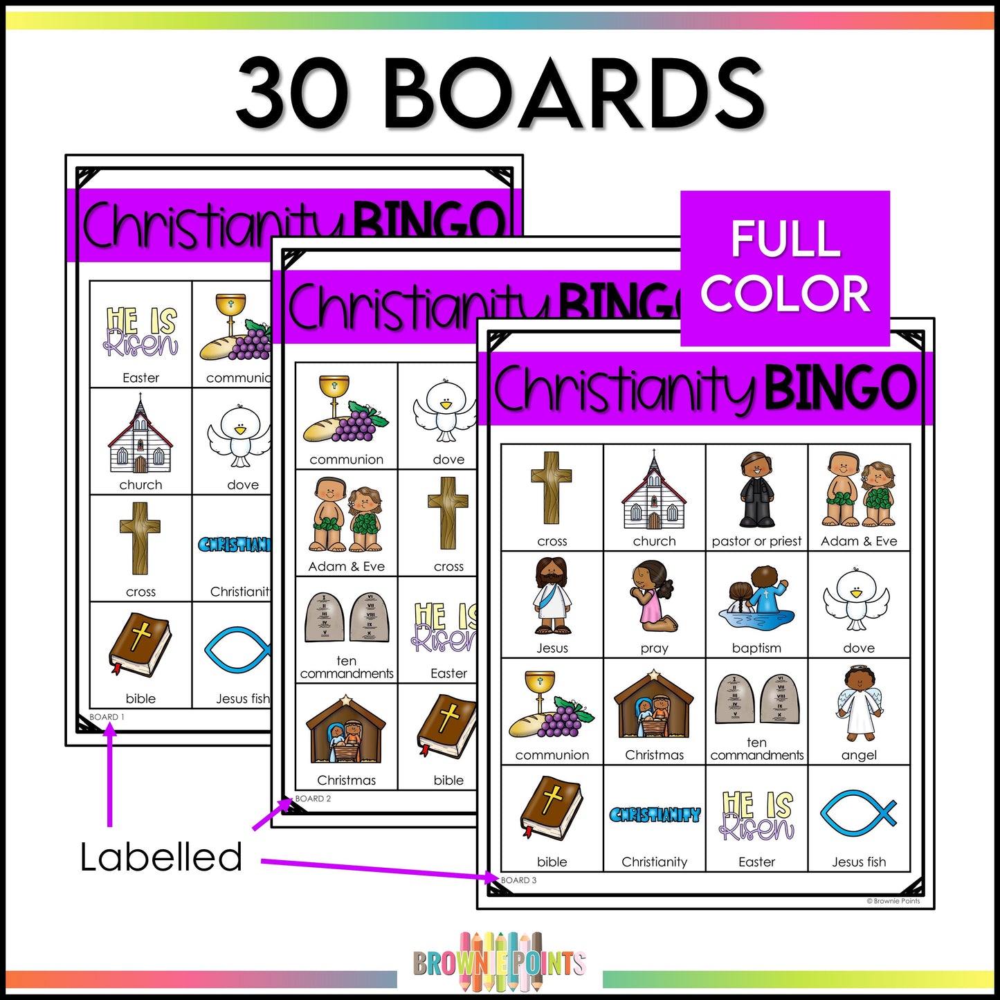 Christianity Bingo