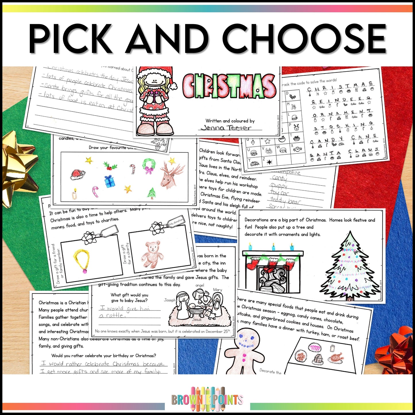 Christmas Mini Book