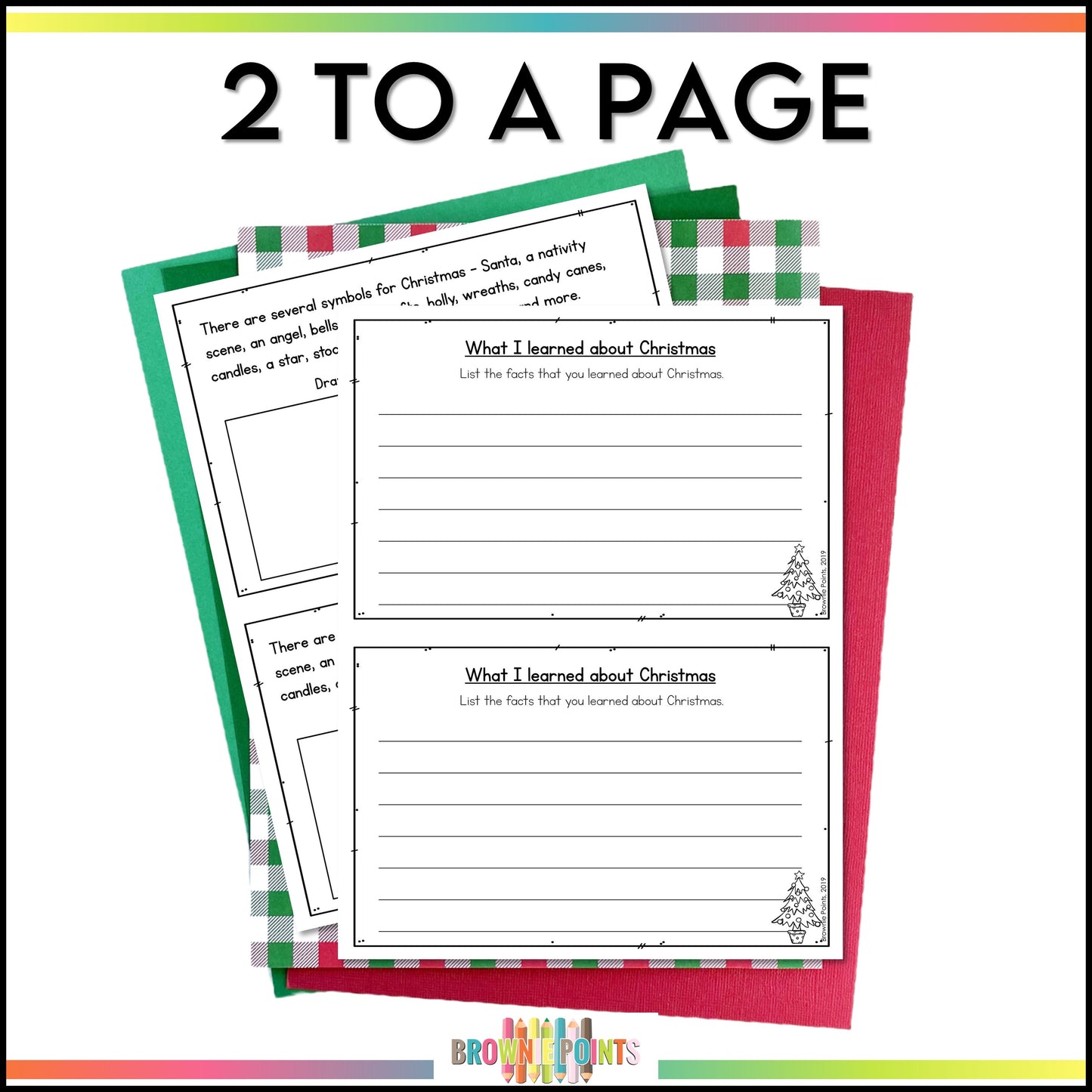Christmas Mini Book