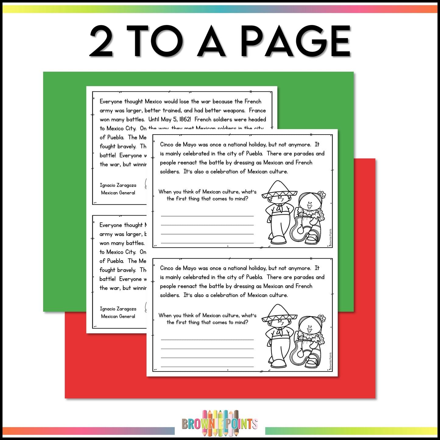 Cinco de Mayo Mini Book