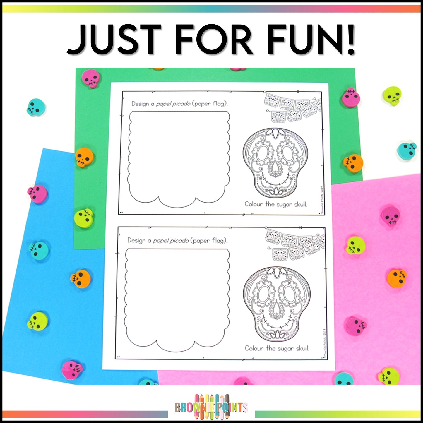 Day of the Dead / Dia de los Muertos Mini Book