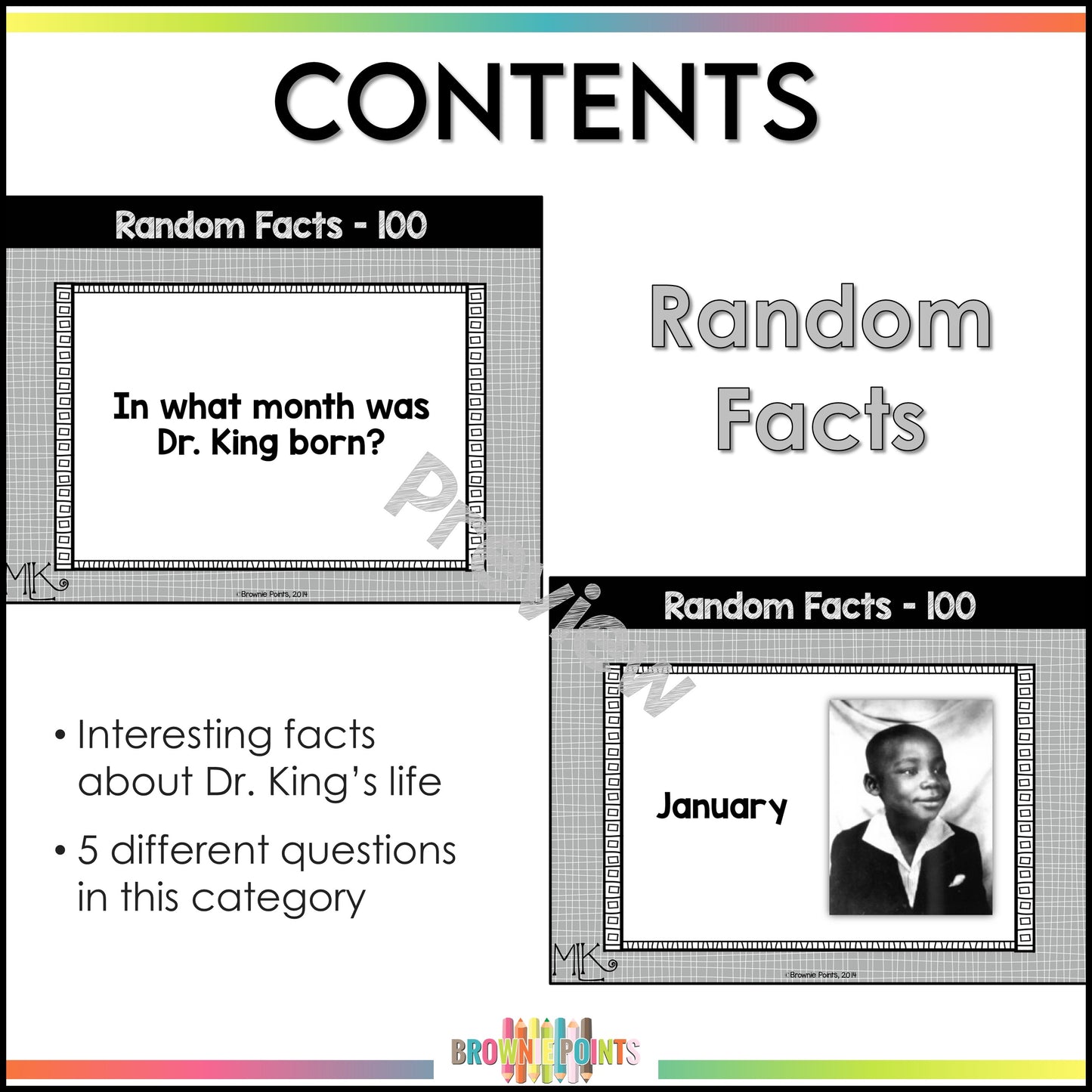 Martin Luther King Jr. PowerPoint Game