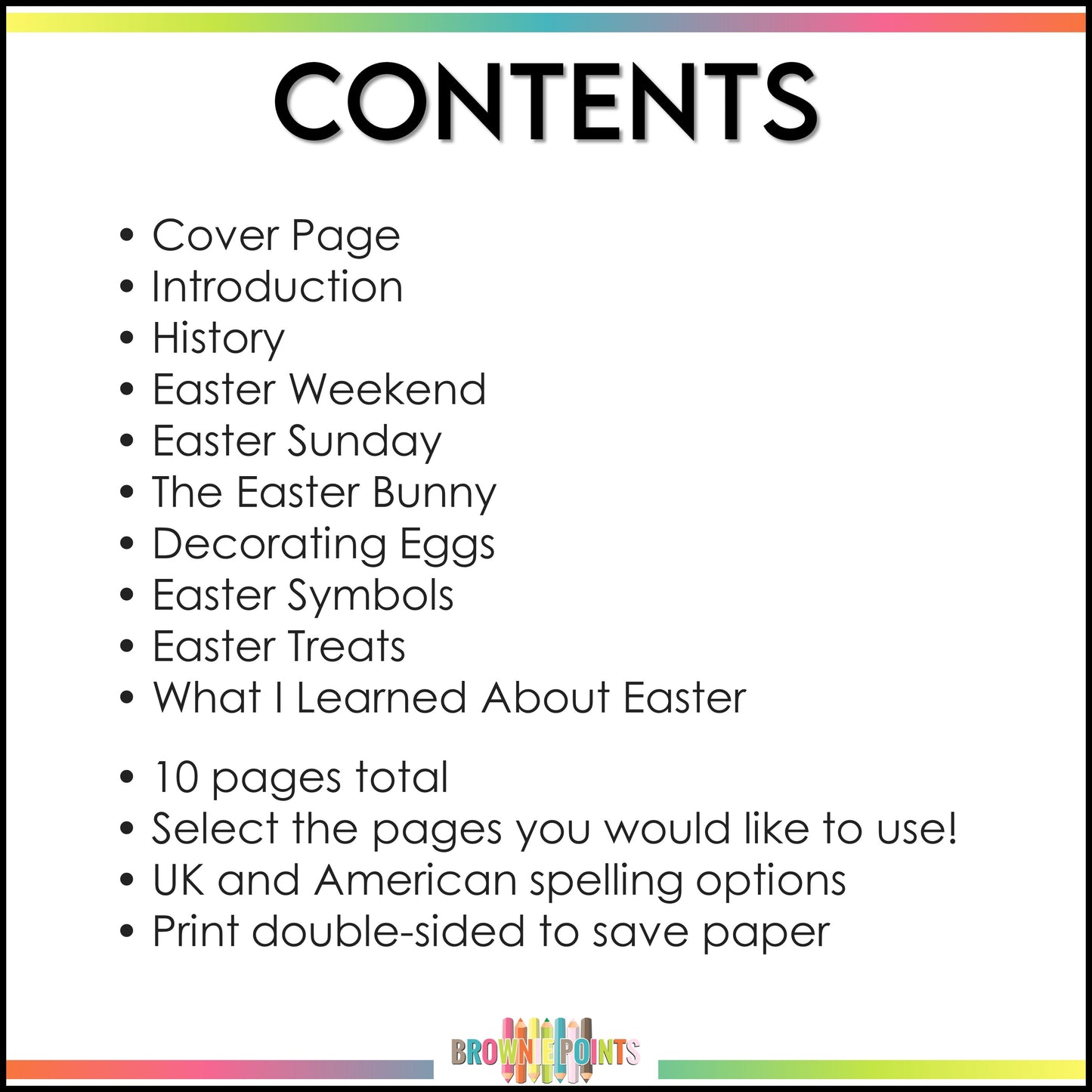 Easter Mini Book