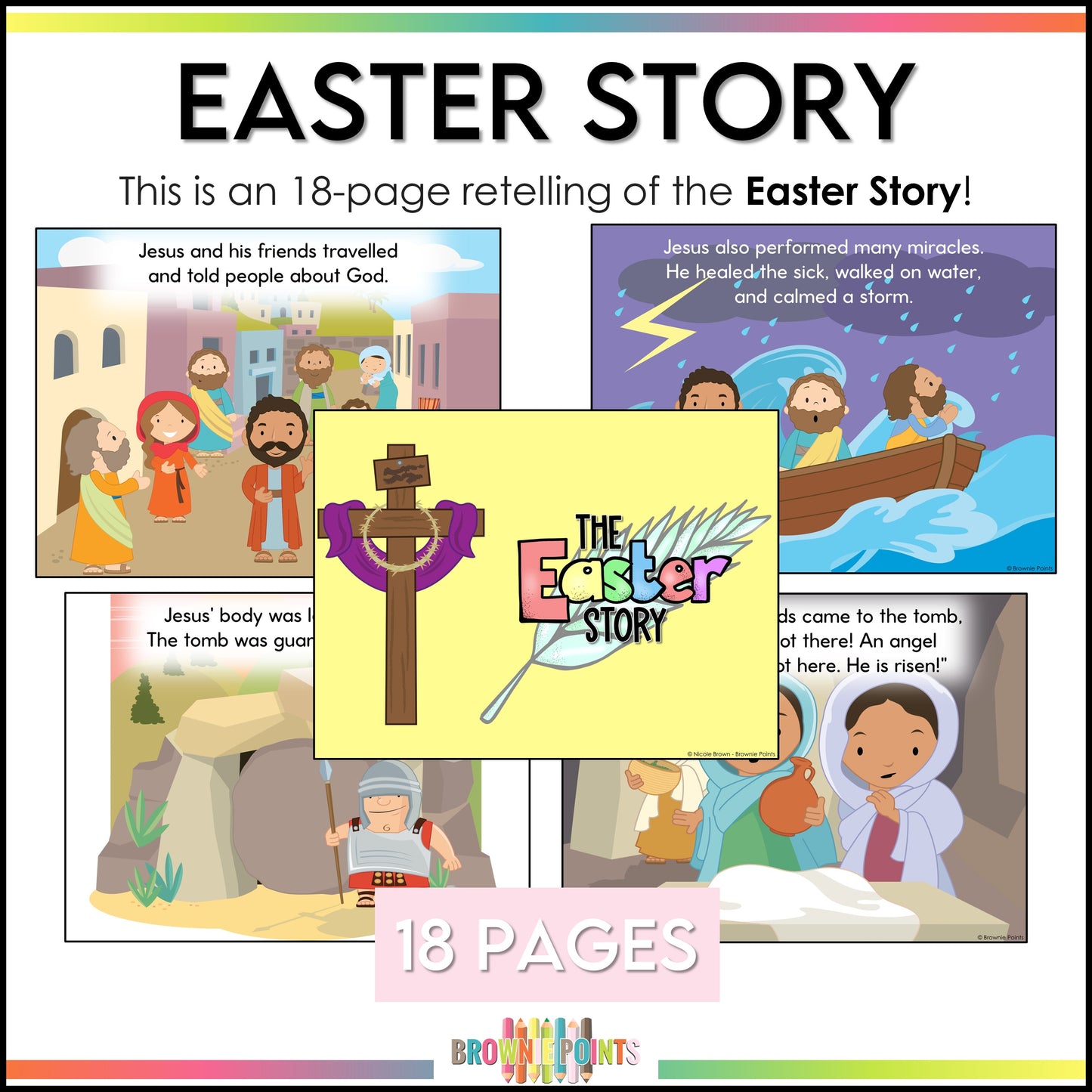 Easter Story and PowerPoint Game