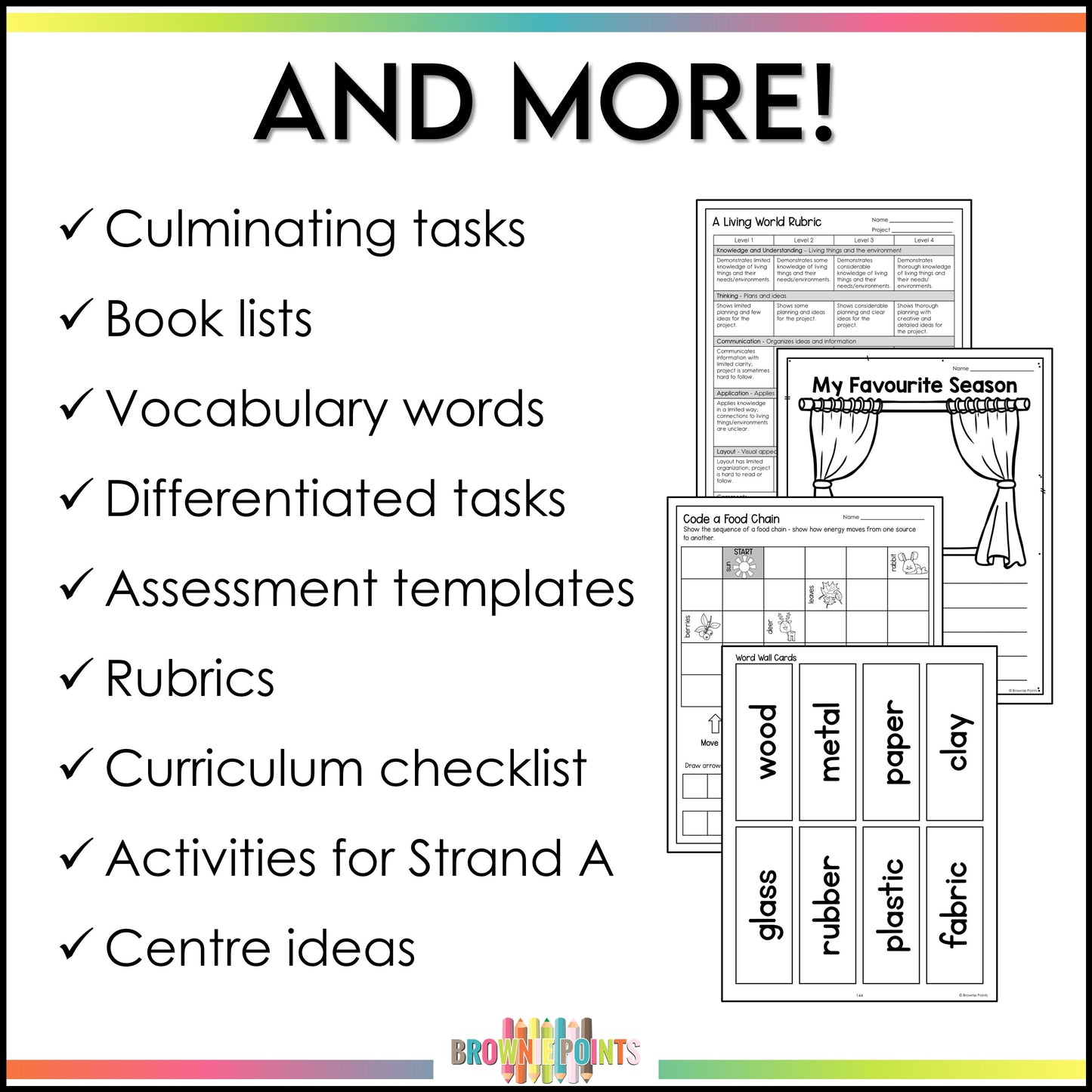 Grade 1 Science Bundle - Ontario Curriculum