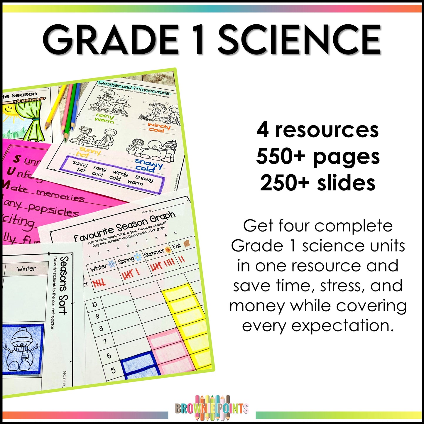 Grade 1 Science Bundle - Ontario Curriculum