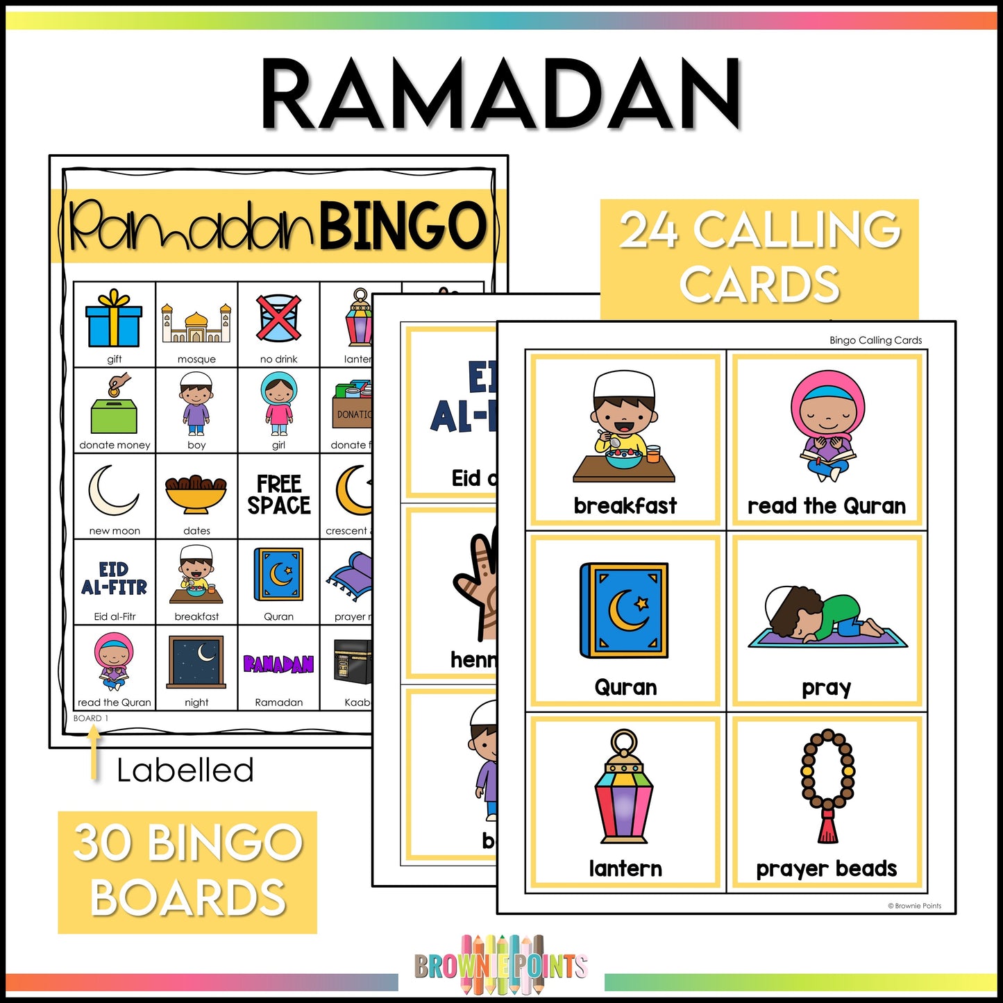 Holiday Bingo Games Bundle