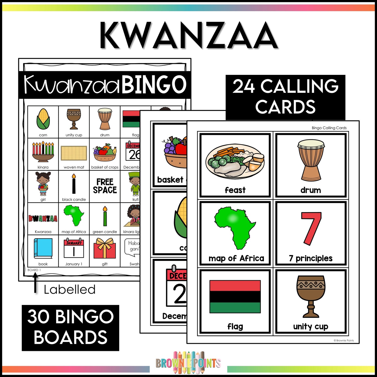 Holiday Bingo Games Bundle