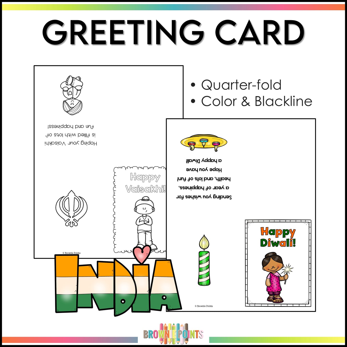 Indian Celebrations - Posters and Cards