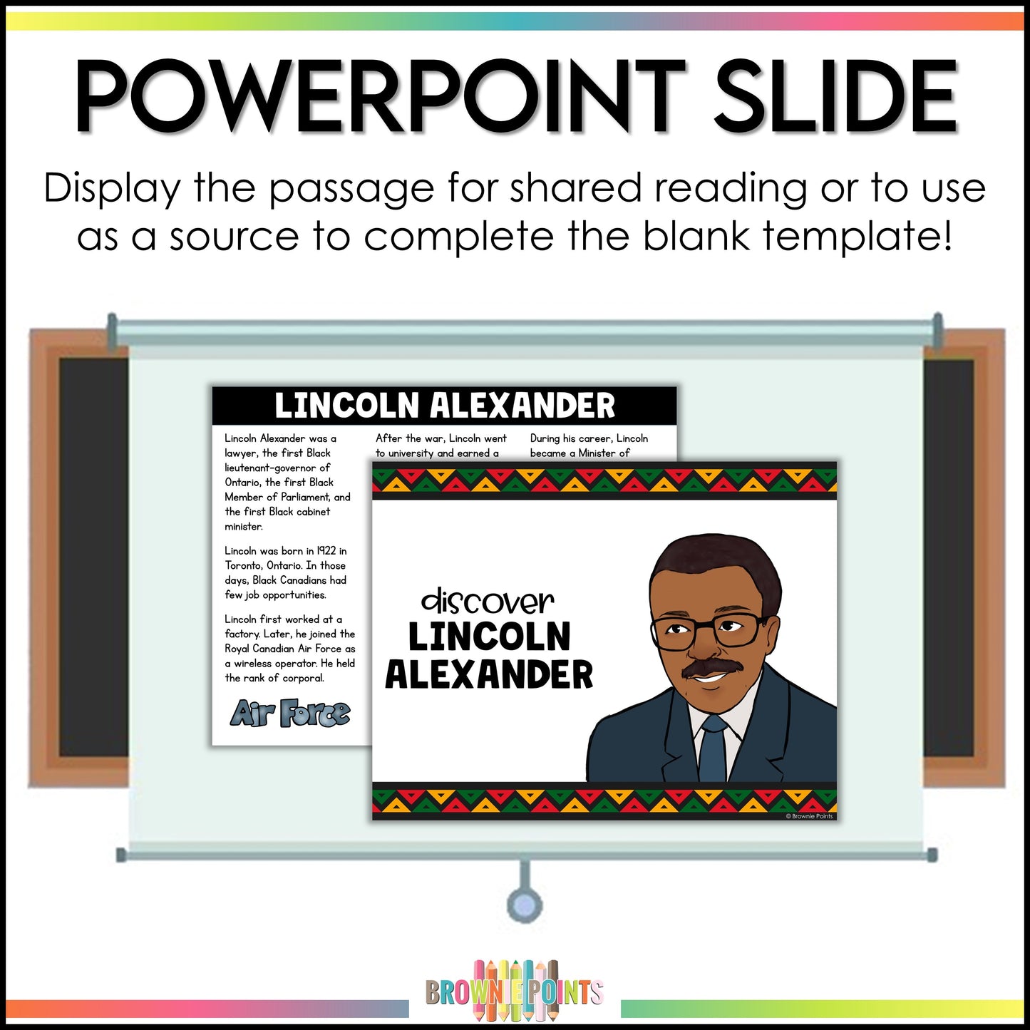 Lincoln Alexander Trifold Biography