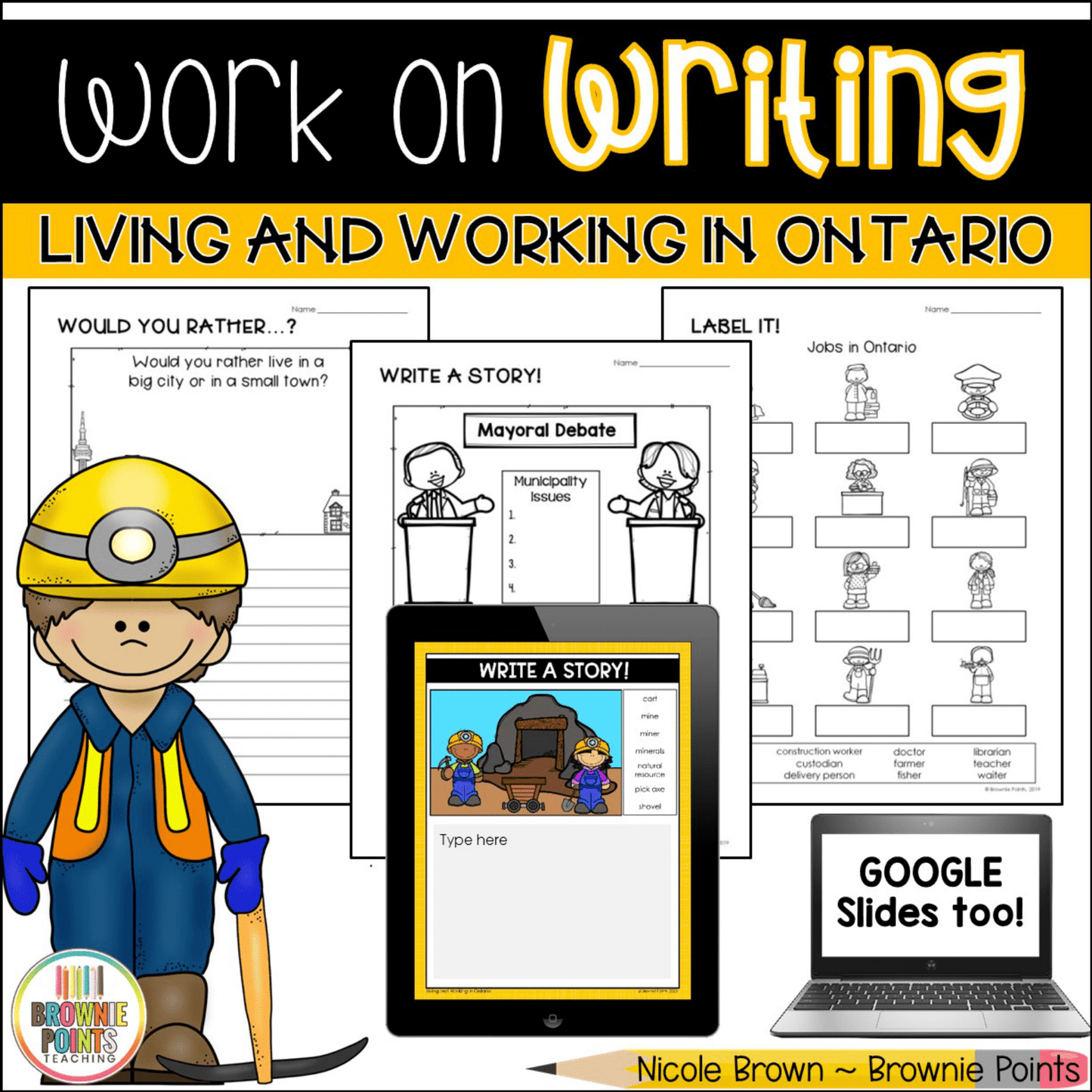 Work on Writing - Living and Working in Ontario