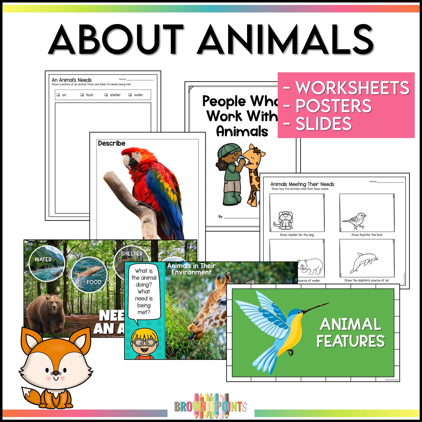 Needs and Characteristics of Living Things