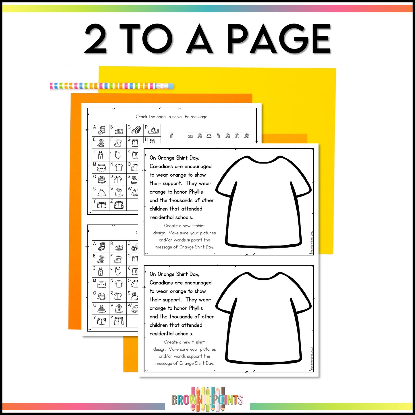 Orange Shirt Day Mini Book