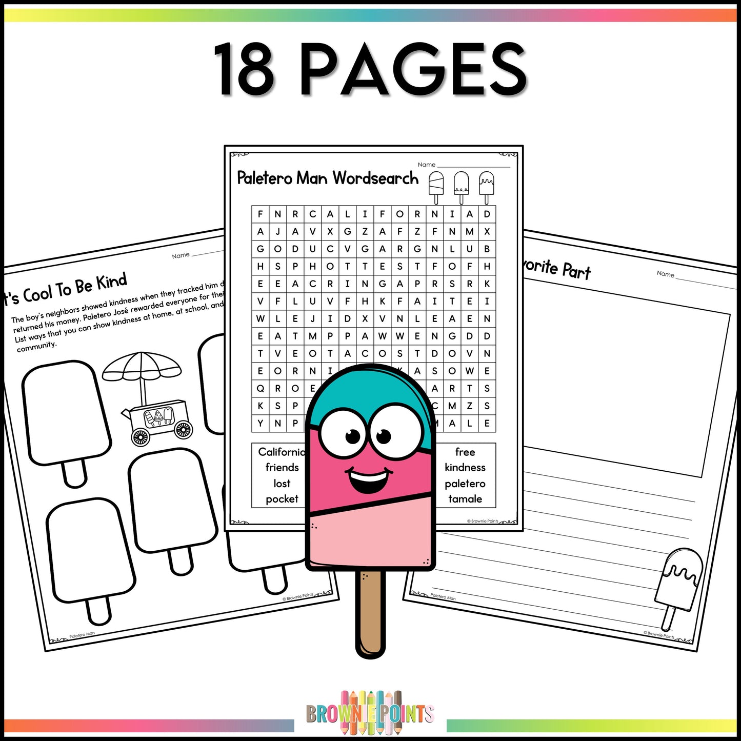 Paletero Man - Comprehension Activities