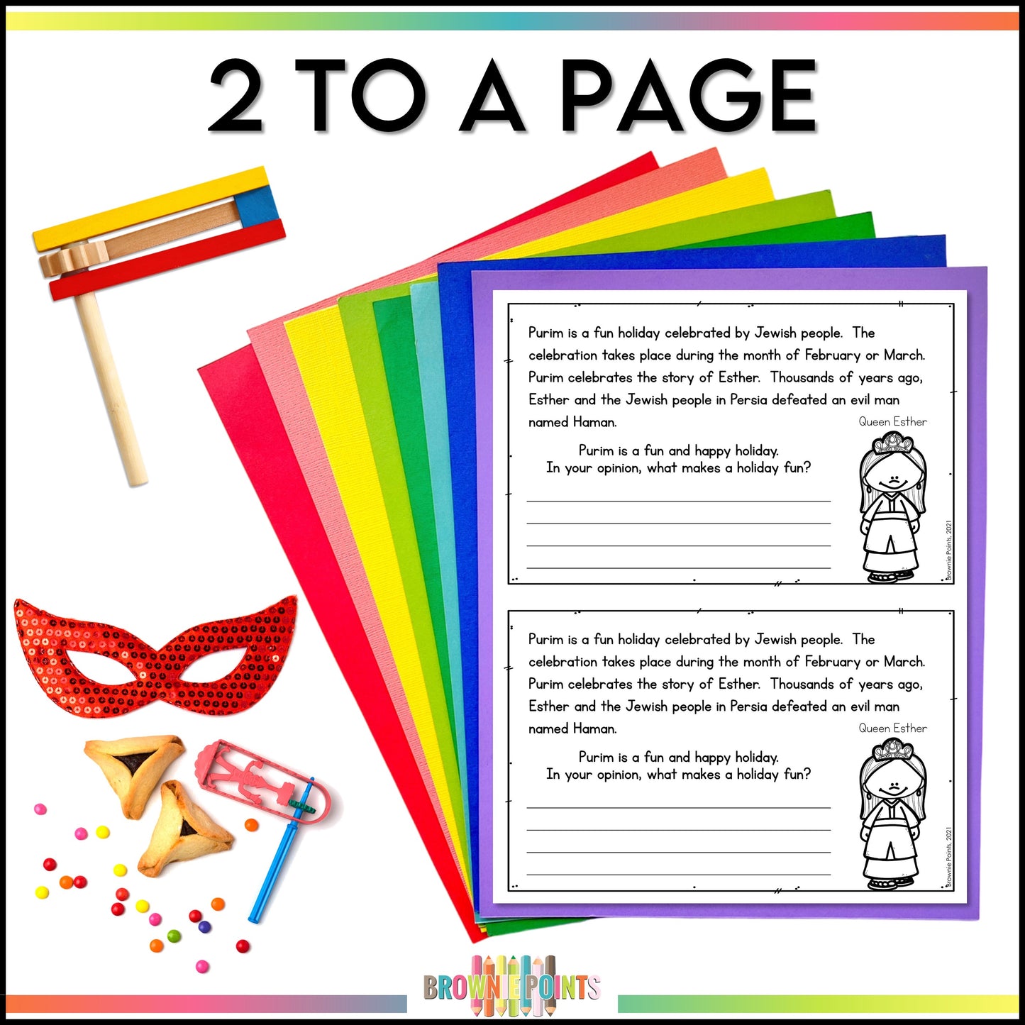 Purim Mini Book