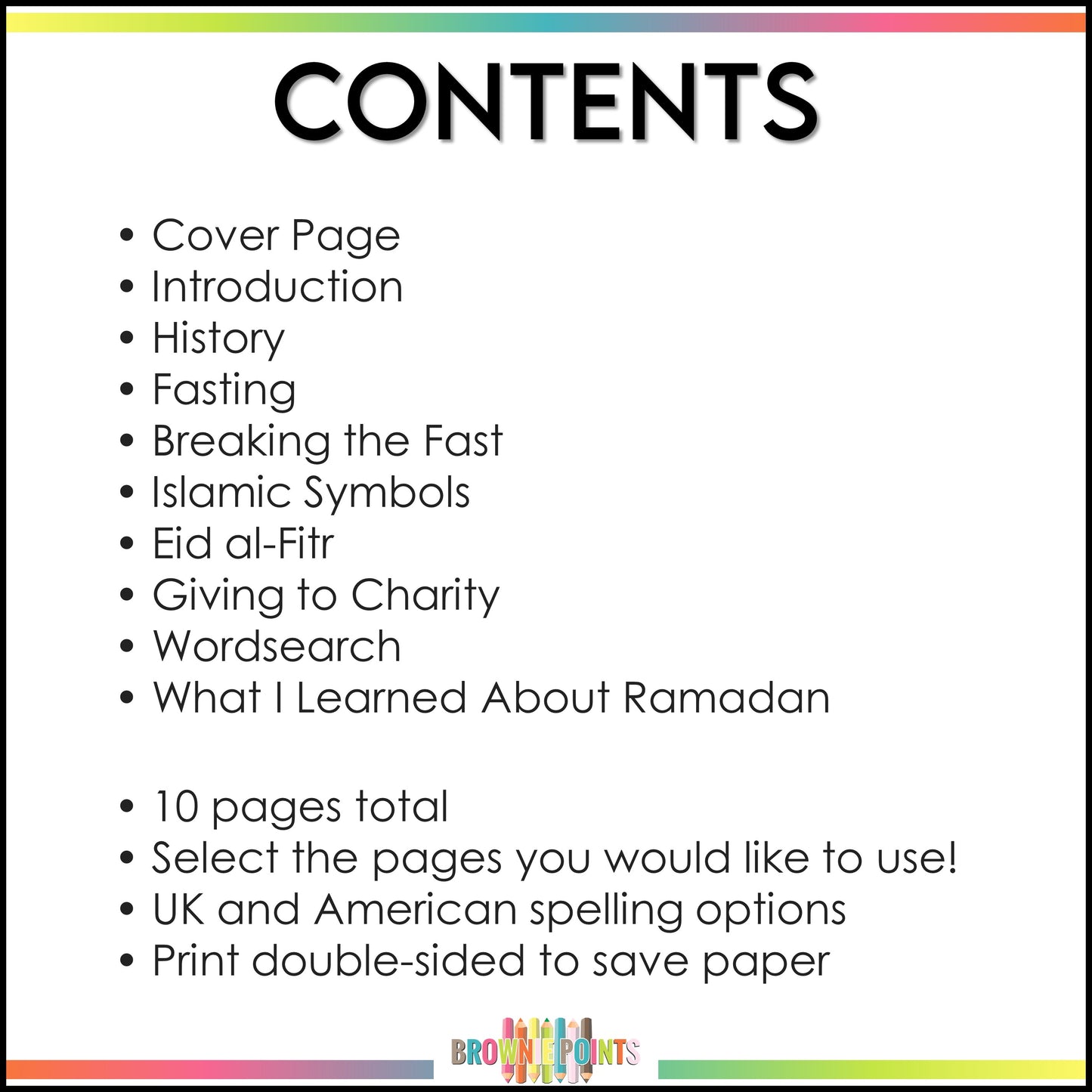 Ramadan Mini Book