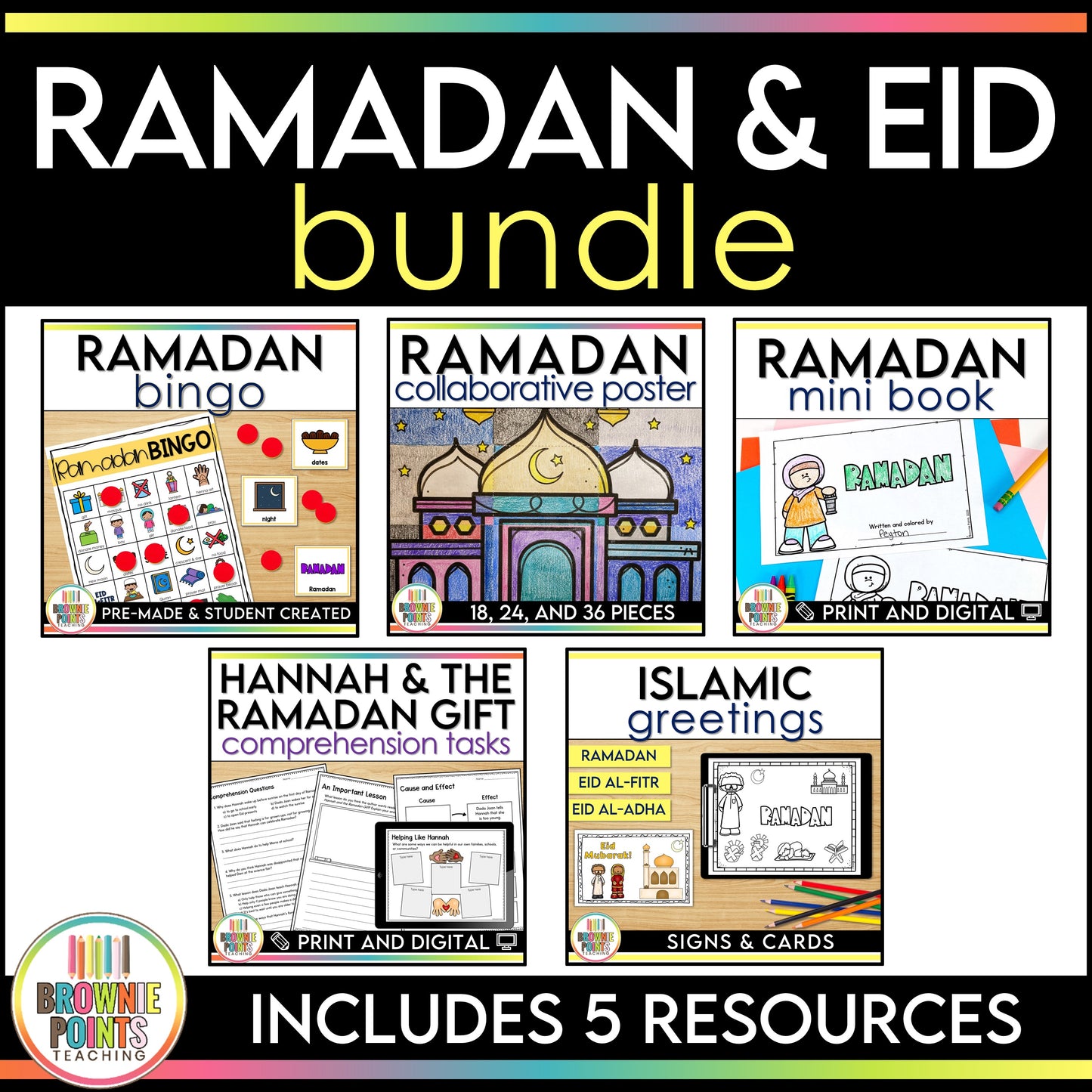 Ramadan and Eid Activities Bundle