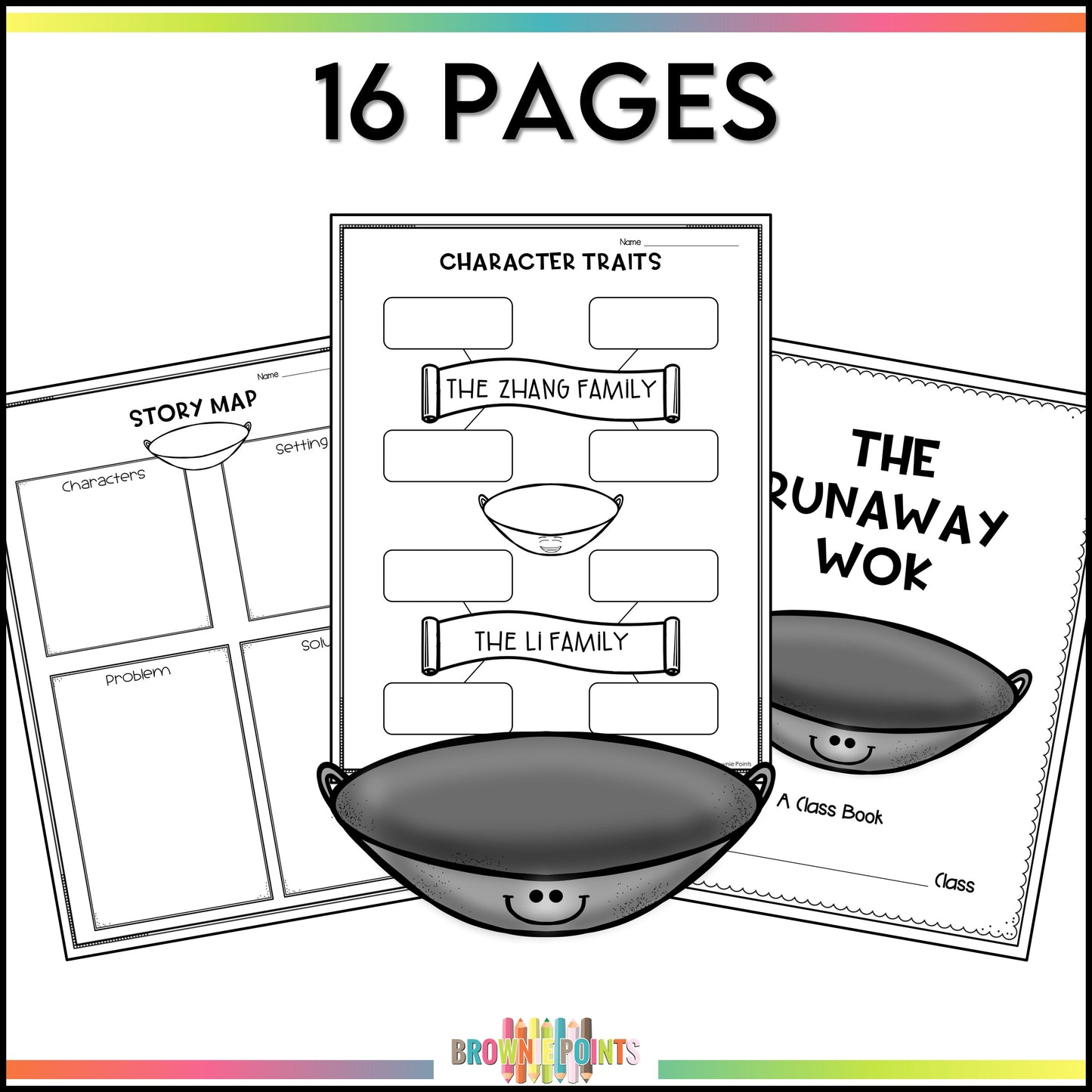 The Runaway Wok Comprehension Activities