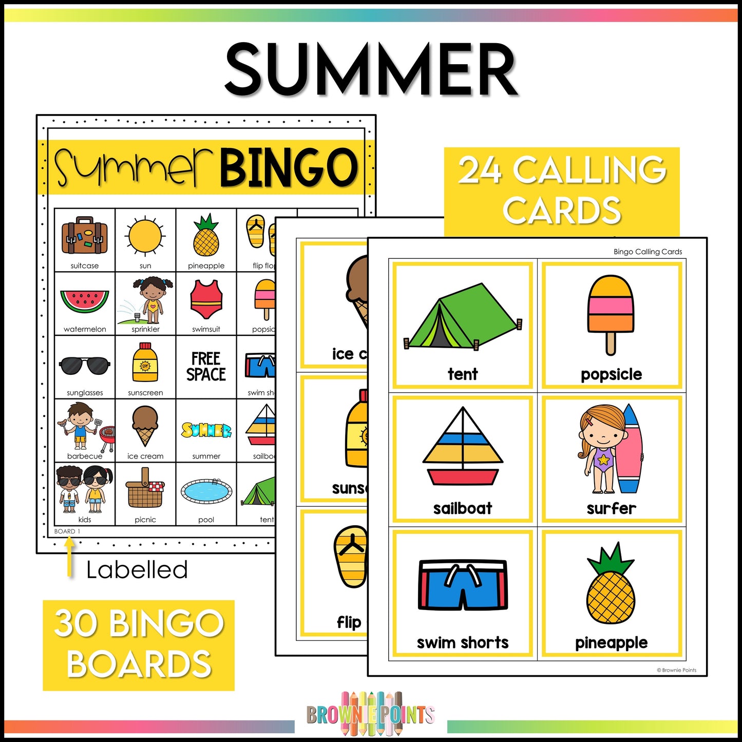 Seasons Bingo Games Bundle