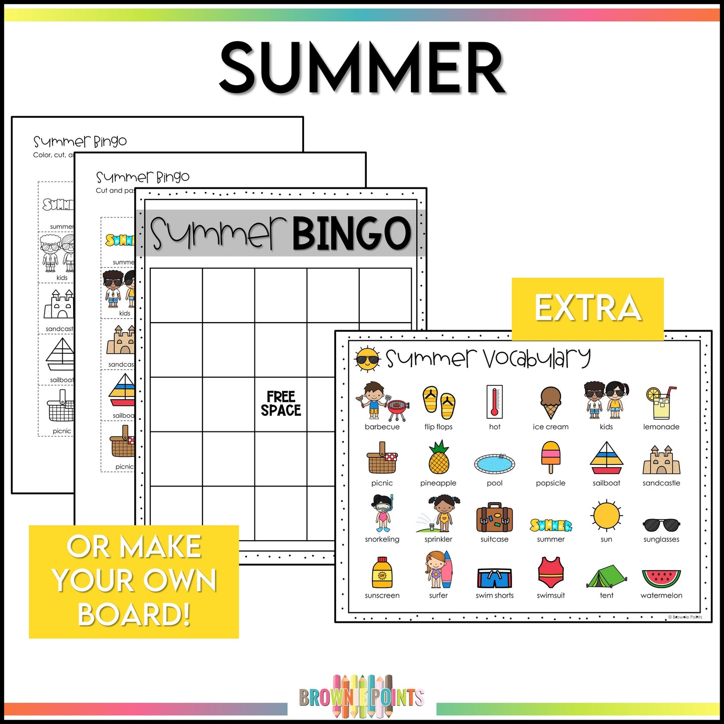 Seasons Bingo Games Bundle