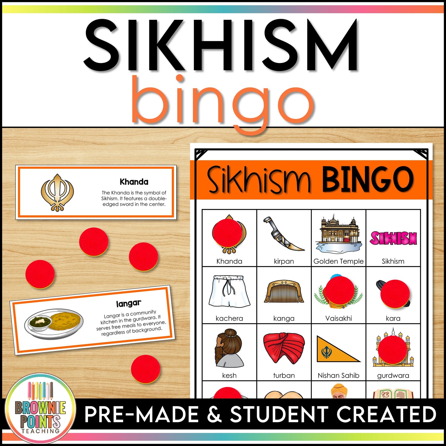 Sikhism Bingo