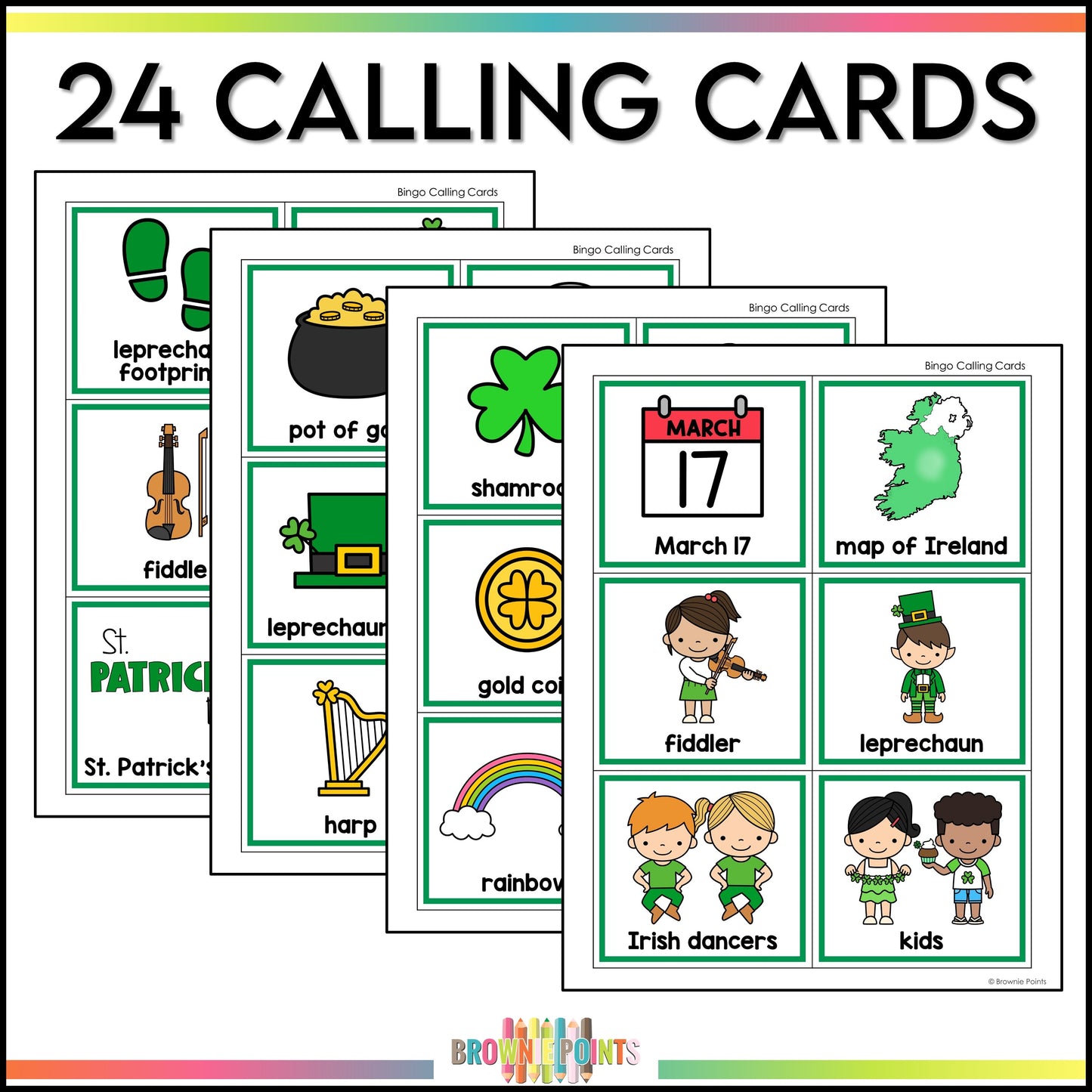 St. Patrick's Day Bingo