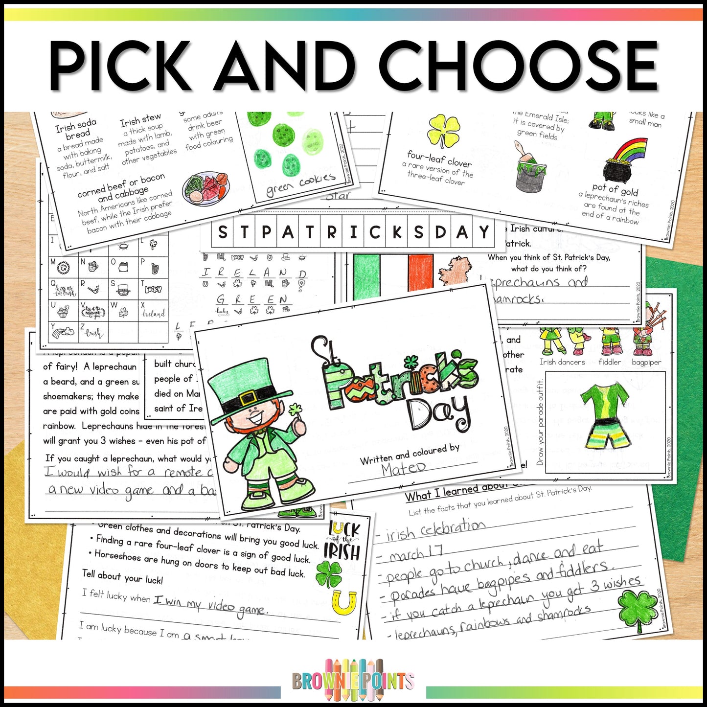St. Patrick's Day Mini Book