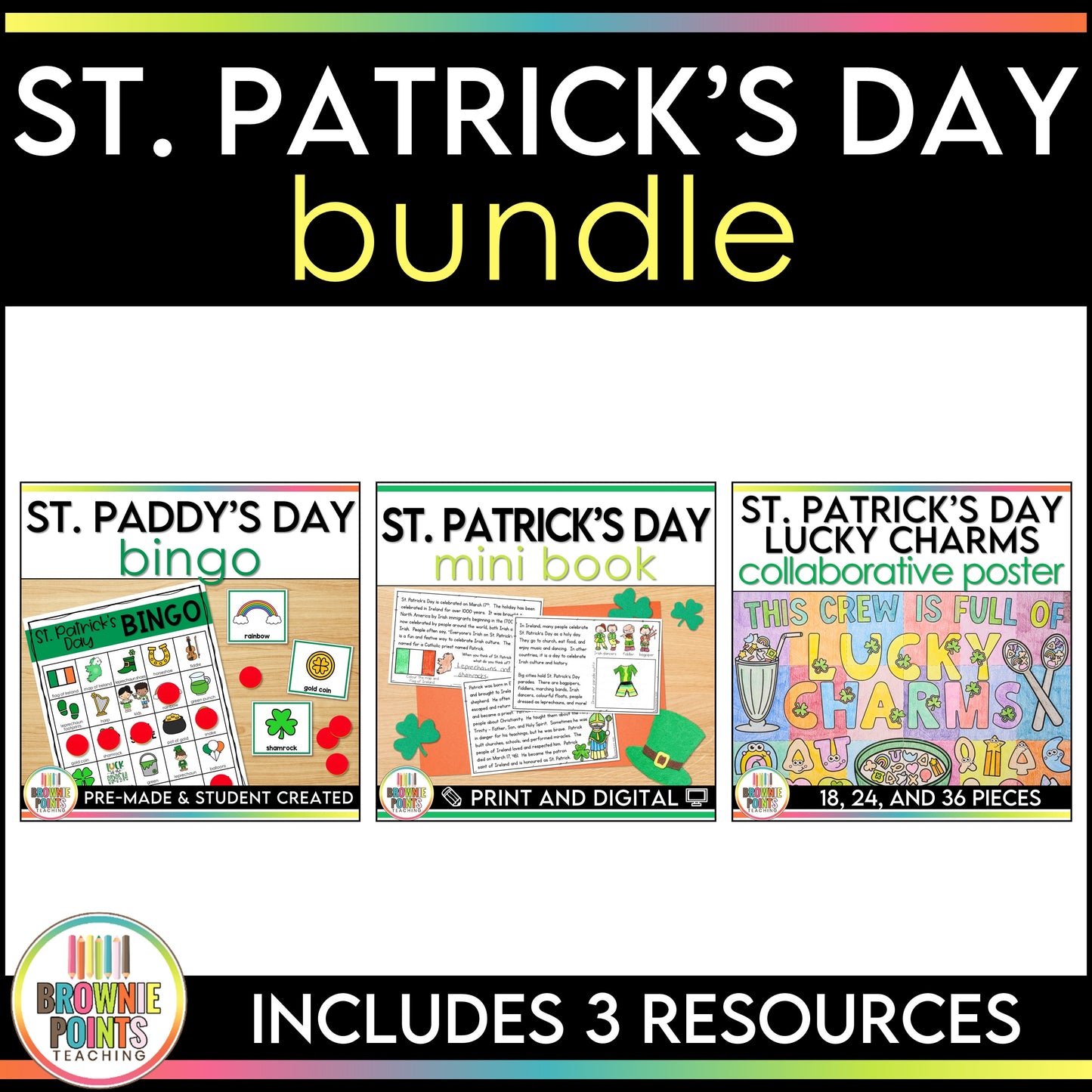 St. Patrick's Day Activities Bundle