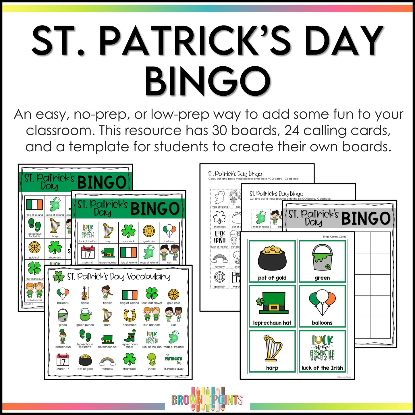 St. Patrick's Day Activities Bundle