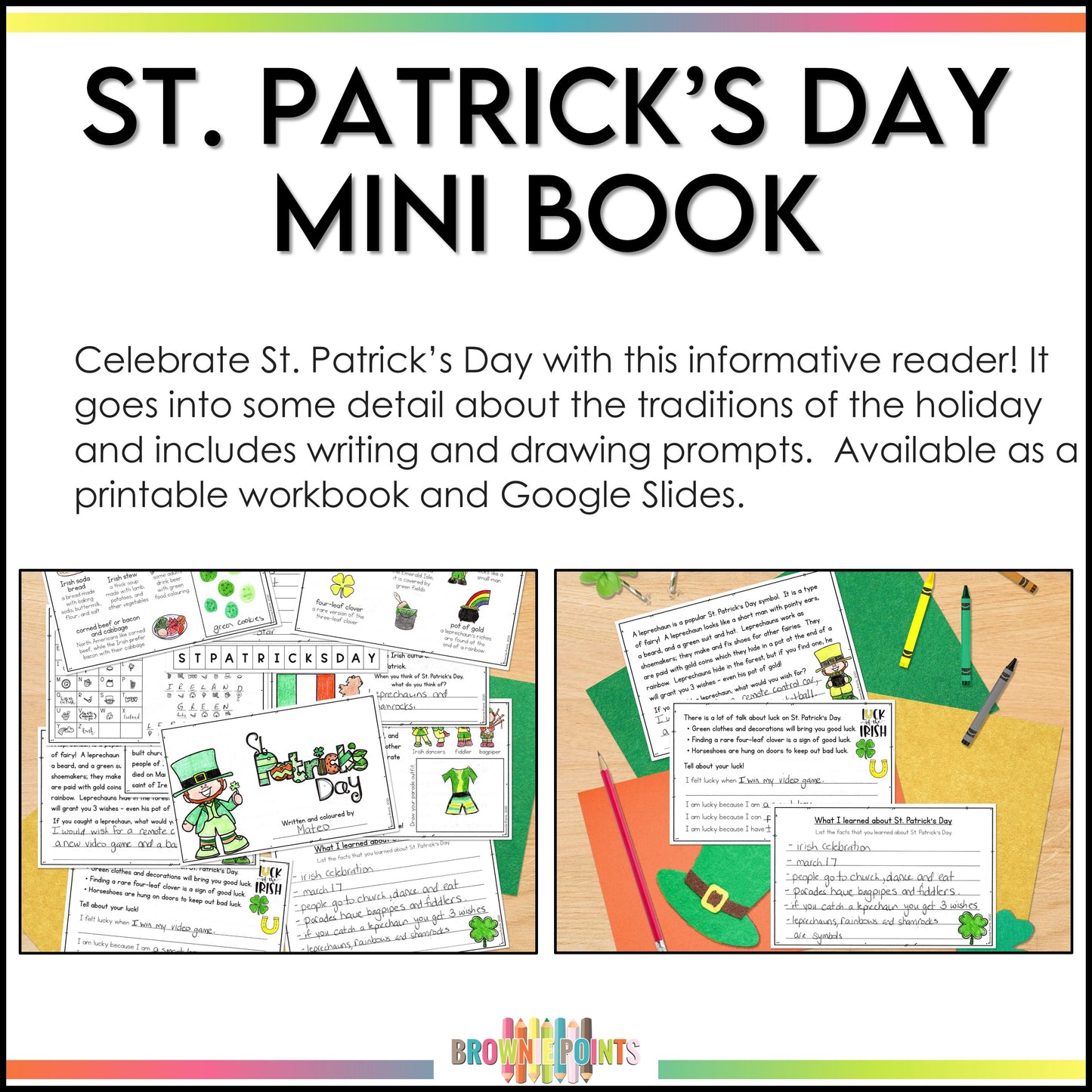 St. Patrick's Day Activities Bundle