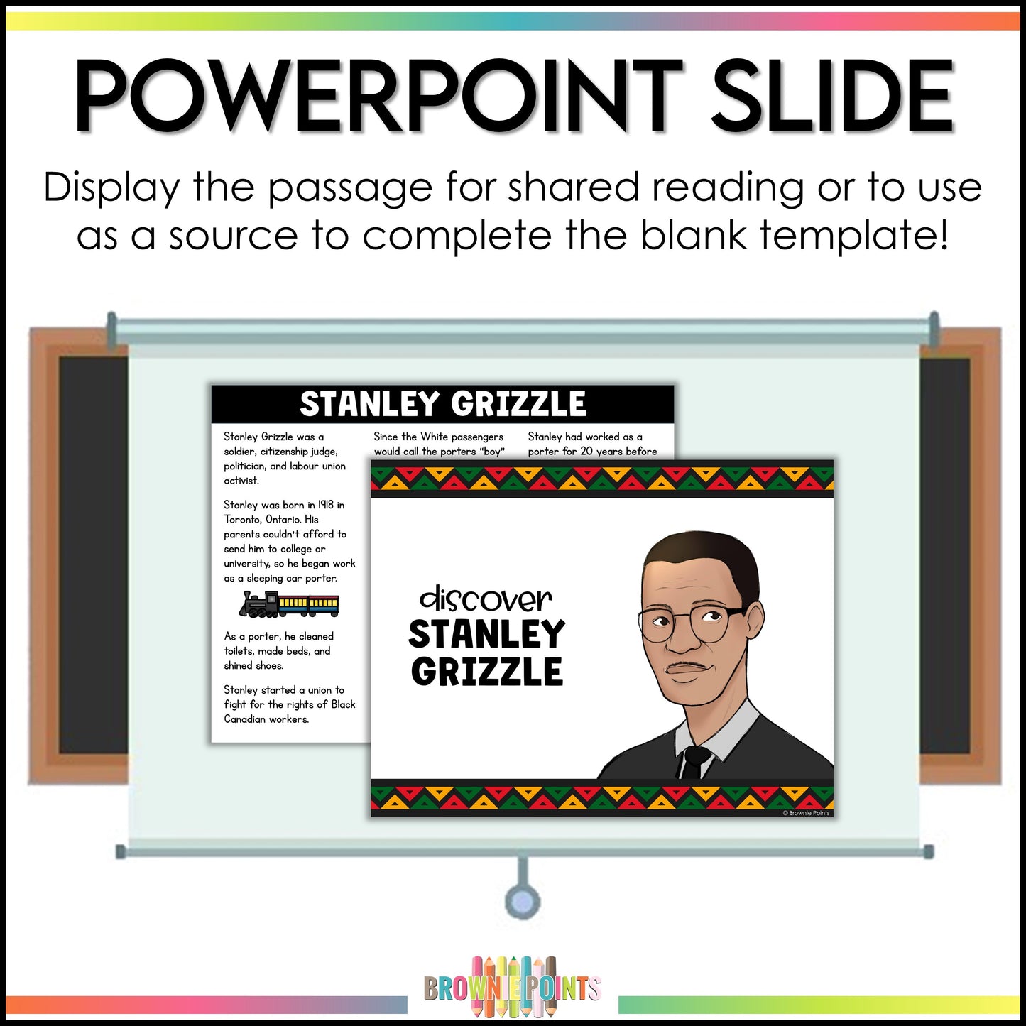 Stanley Grizzle Trifold Biography