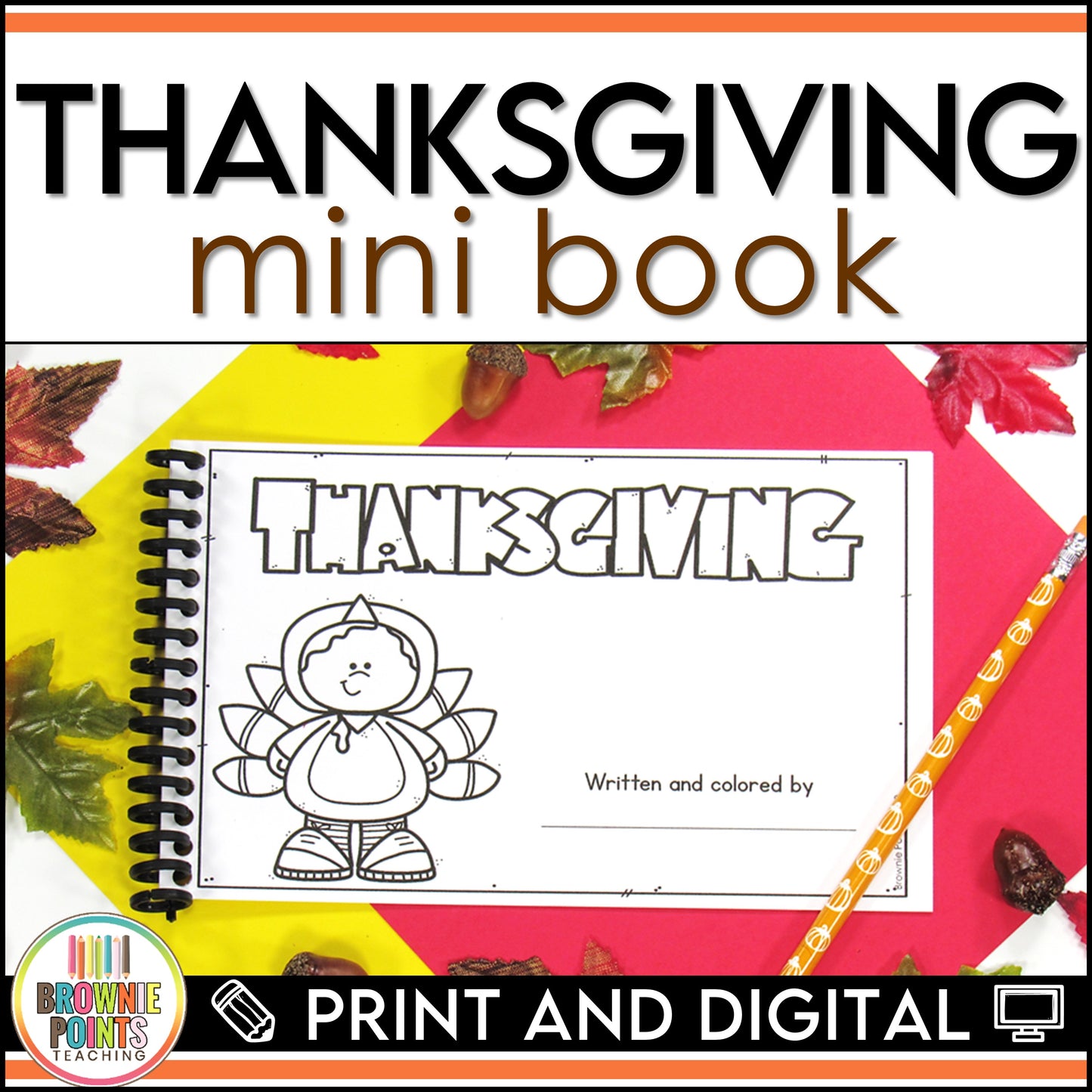 Thanksgiving Mini Book