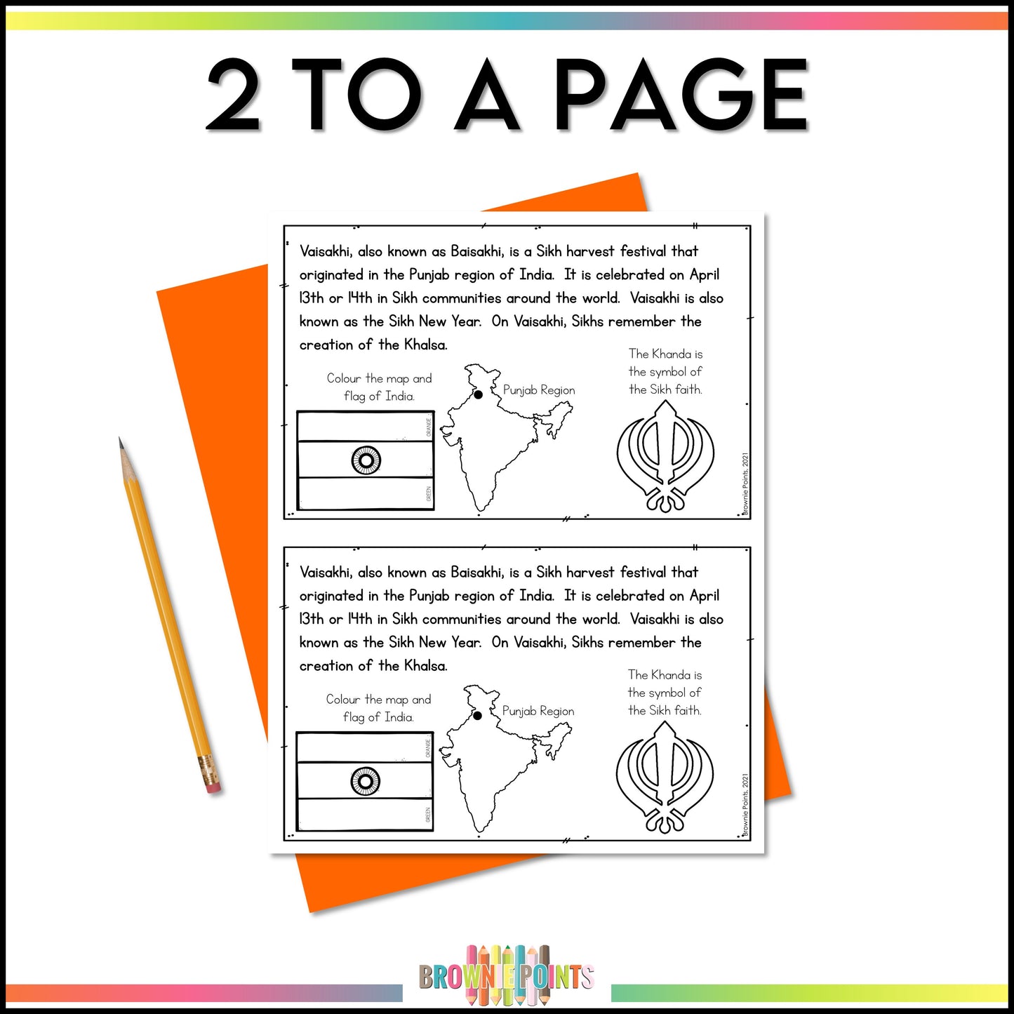 Vaisakhi Mini Book