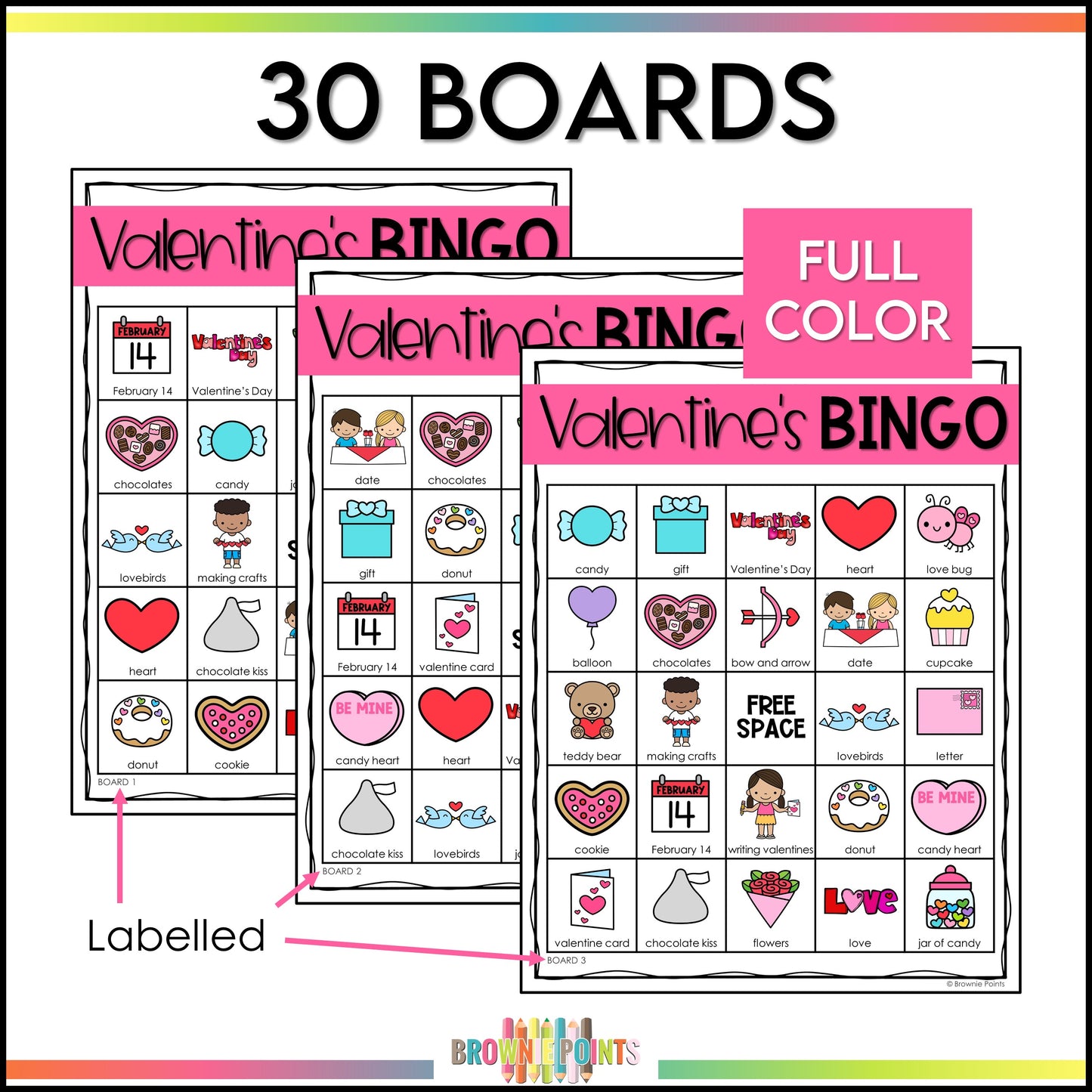 Valentine's Day Bingo