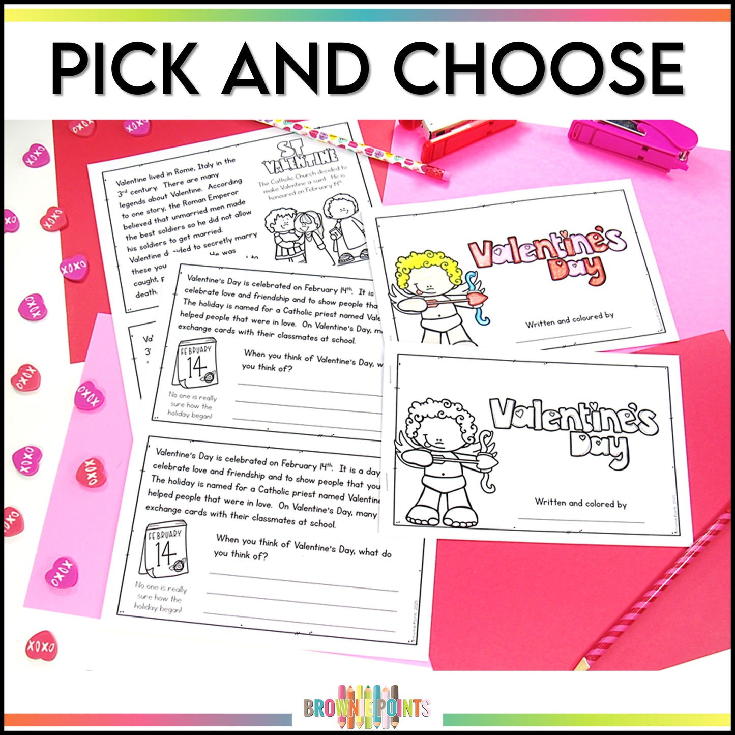 Valentine's Day Mini Book