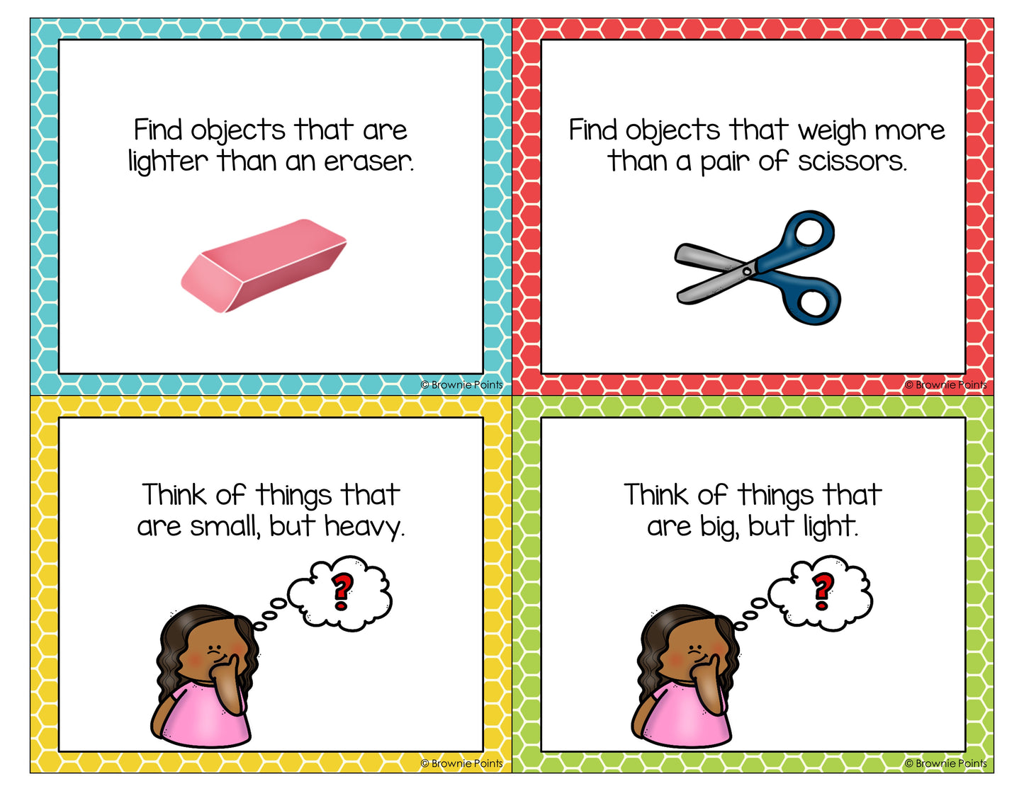 Open-Ended Math Questions - Volume and Mass
