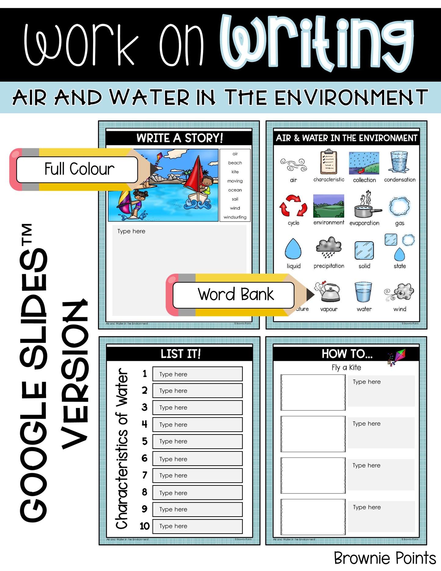 Work on Writing - Air and Water in the Environment