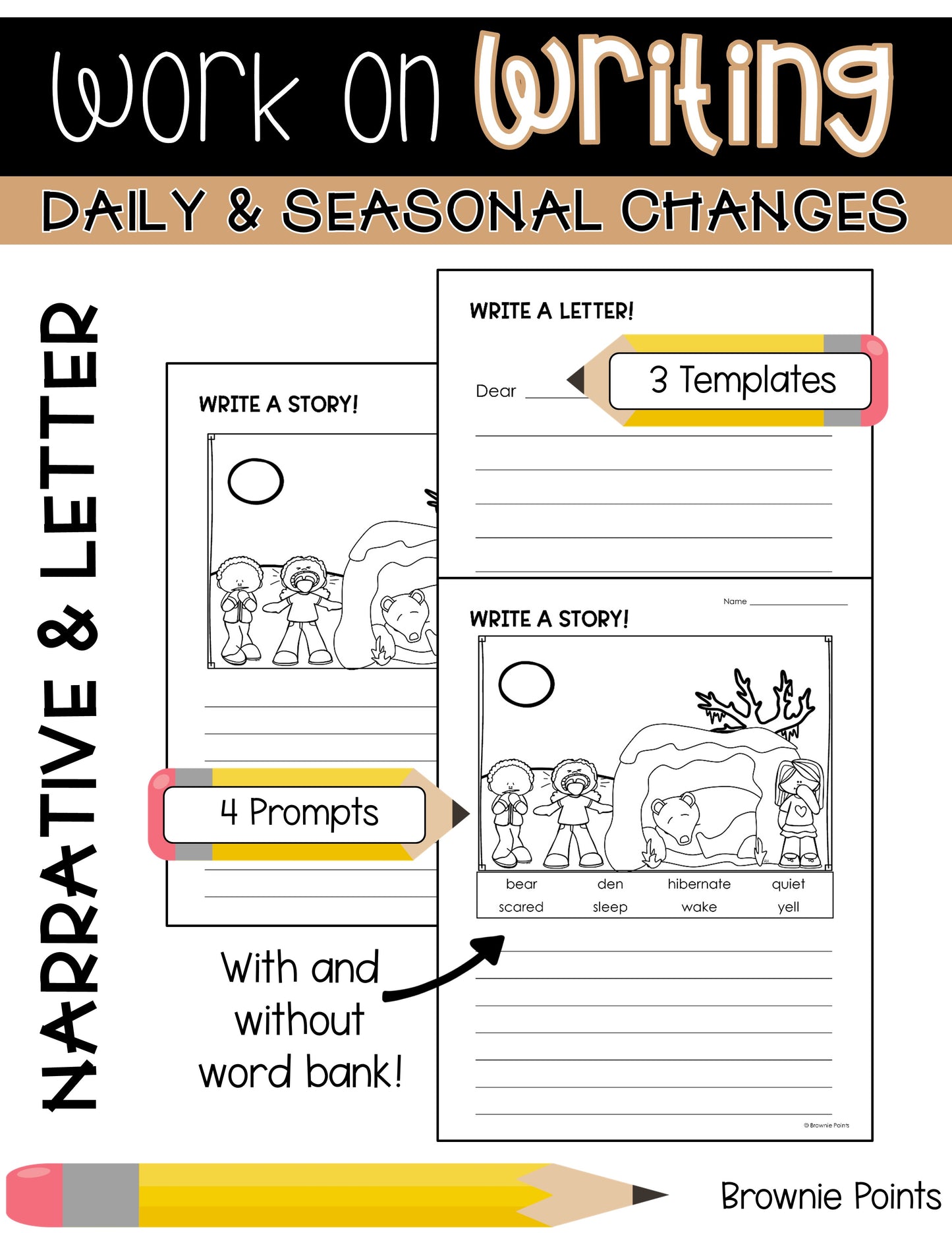 Work on Writing - Daily and Seasonal Changes