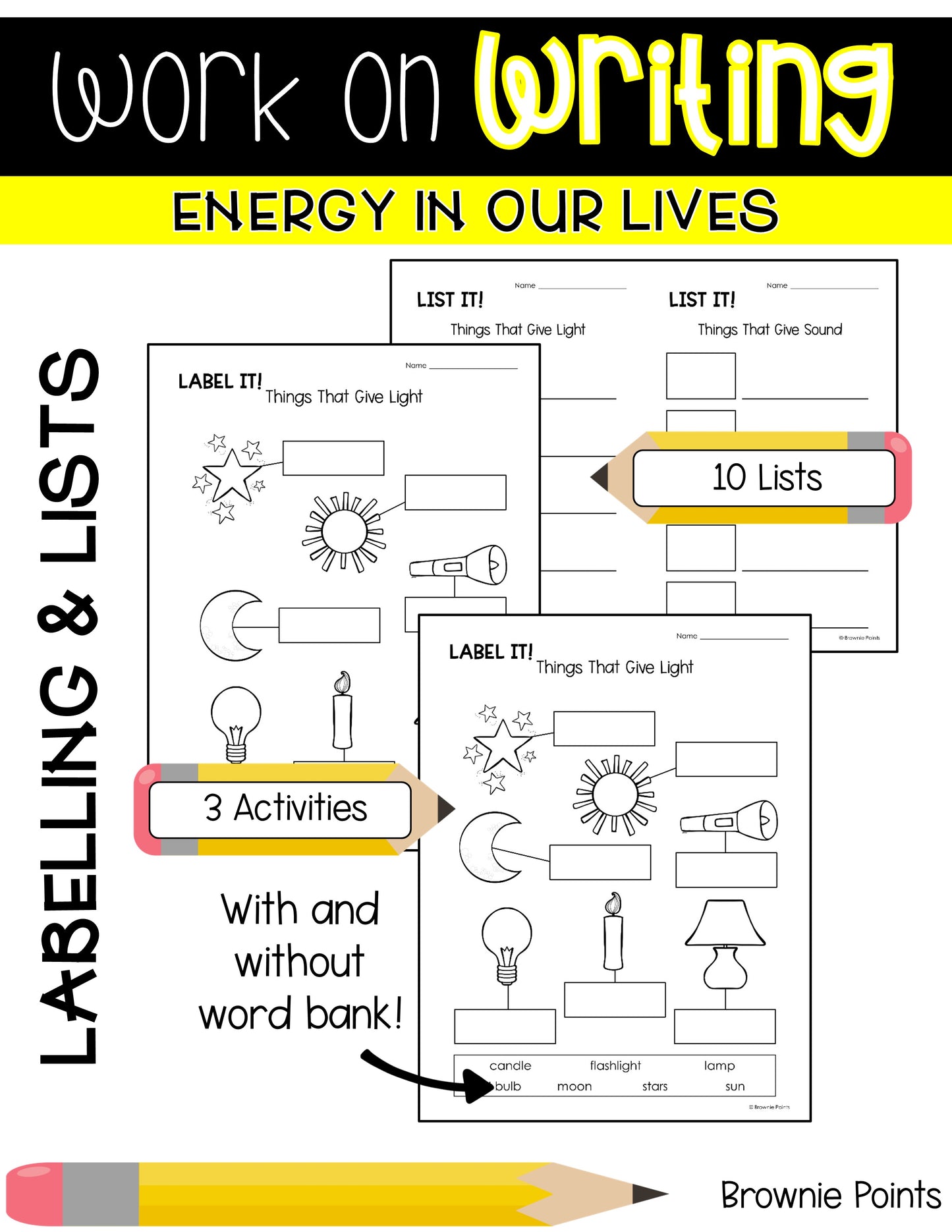 Work on Writing - Energy In Our Lives
