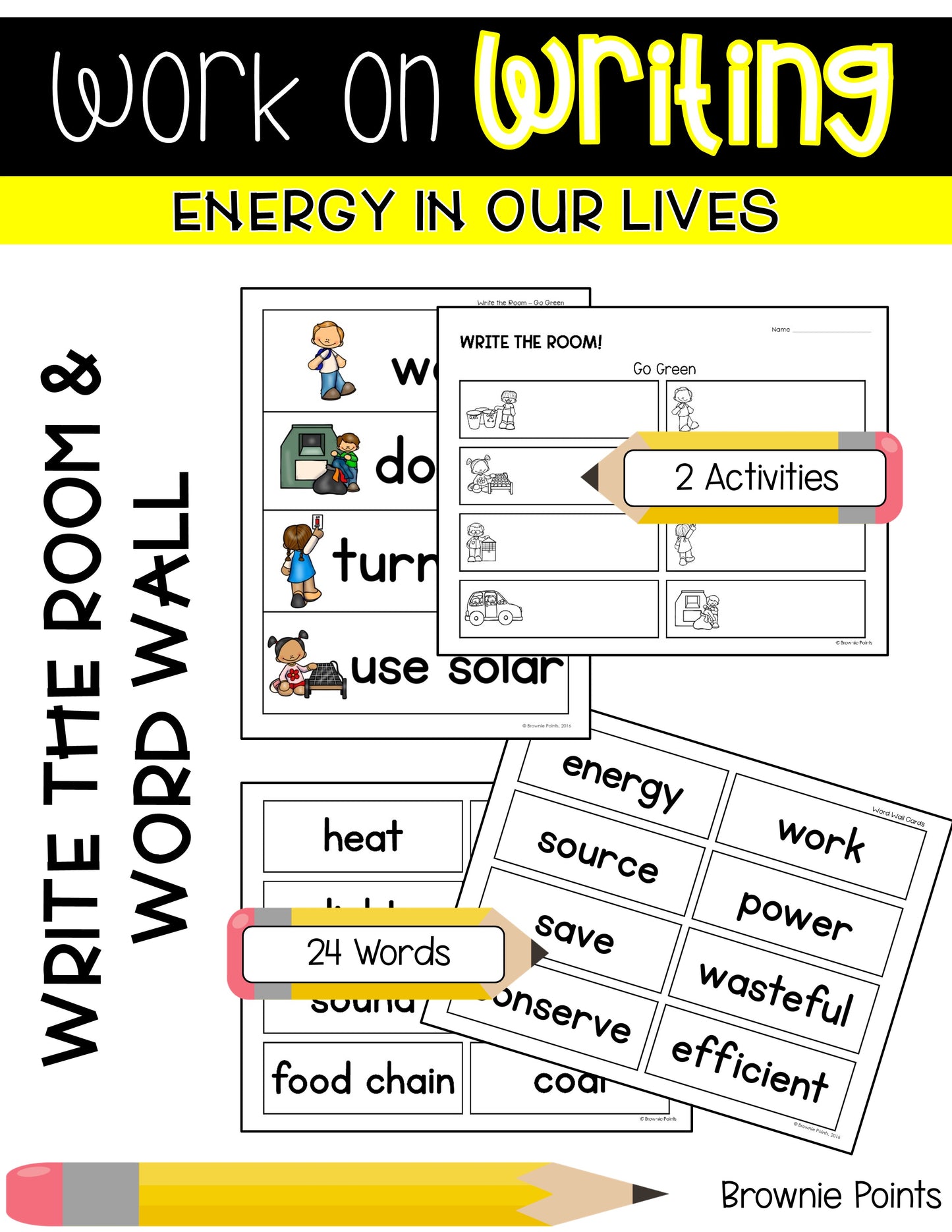 Work on Writing - Energy In Our Lives