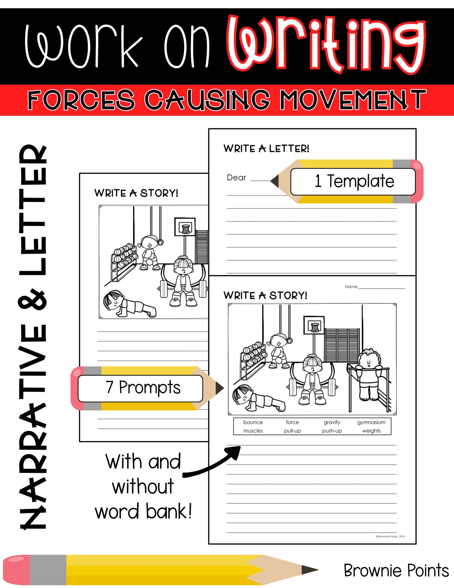 Work on Writing - Forces Causing Movement