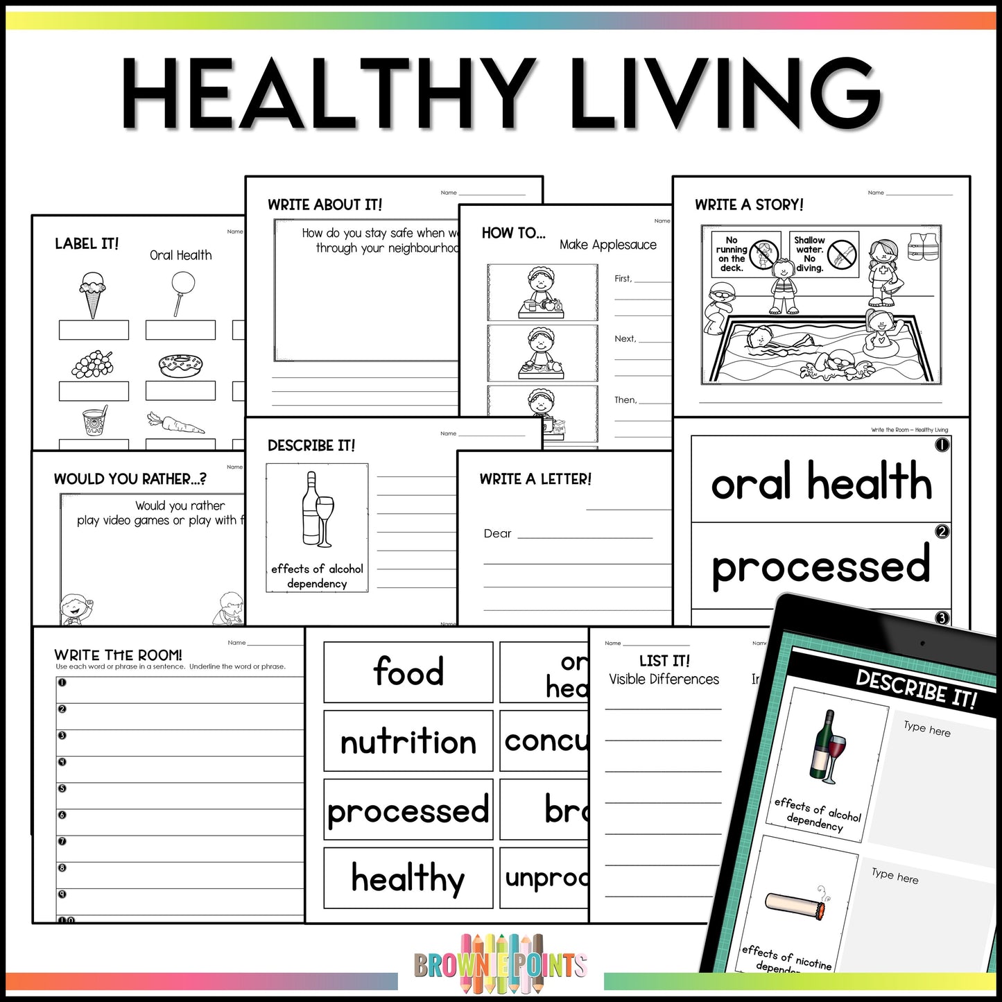 Work on Writing - Grade 3 Ontario Curriculum Bundle
