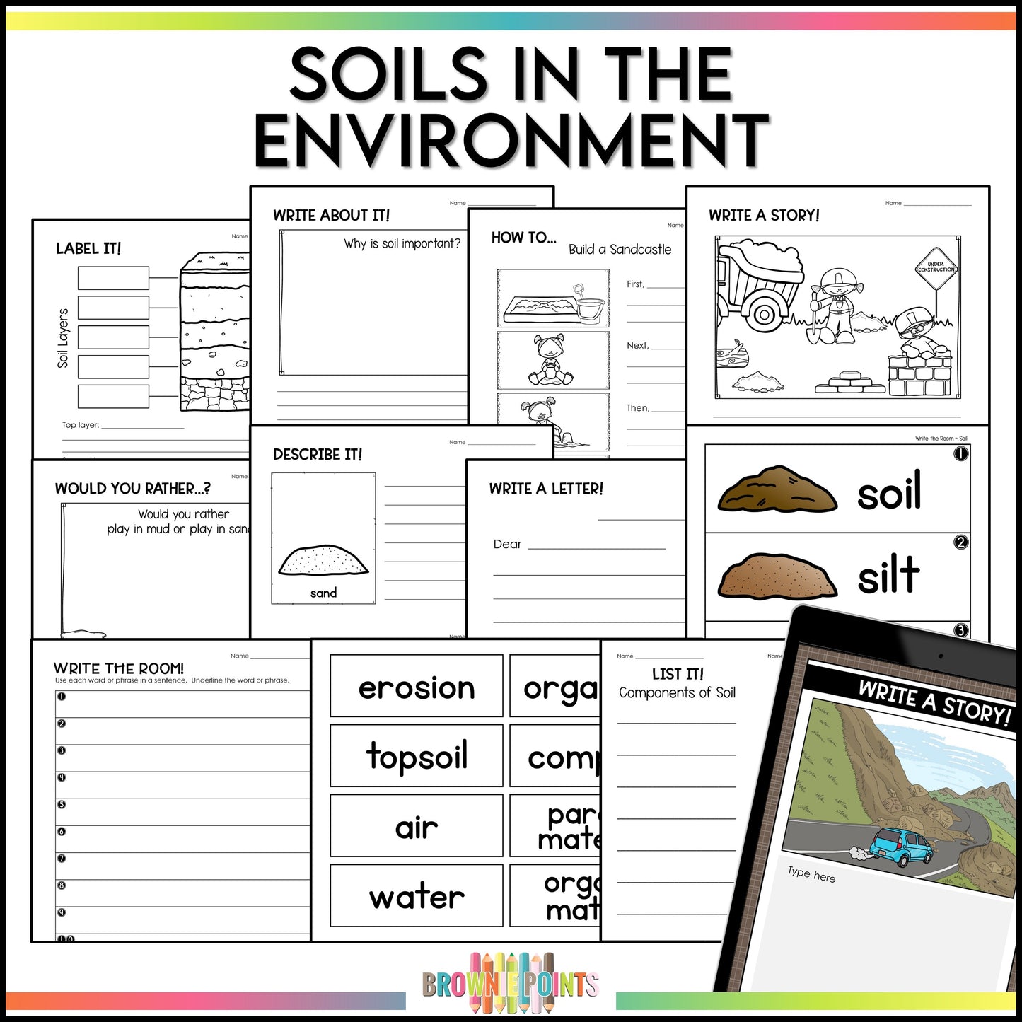 Work on Writing - Grade 3 Ontario Curriculum Bundle