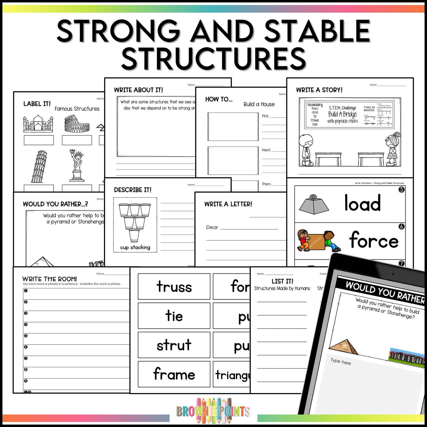 Work on Writing - Grade 3 Ontario Curriculum Bundle