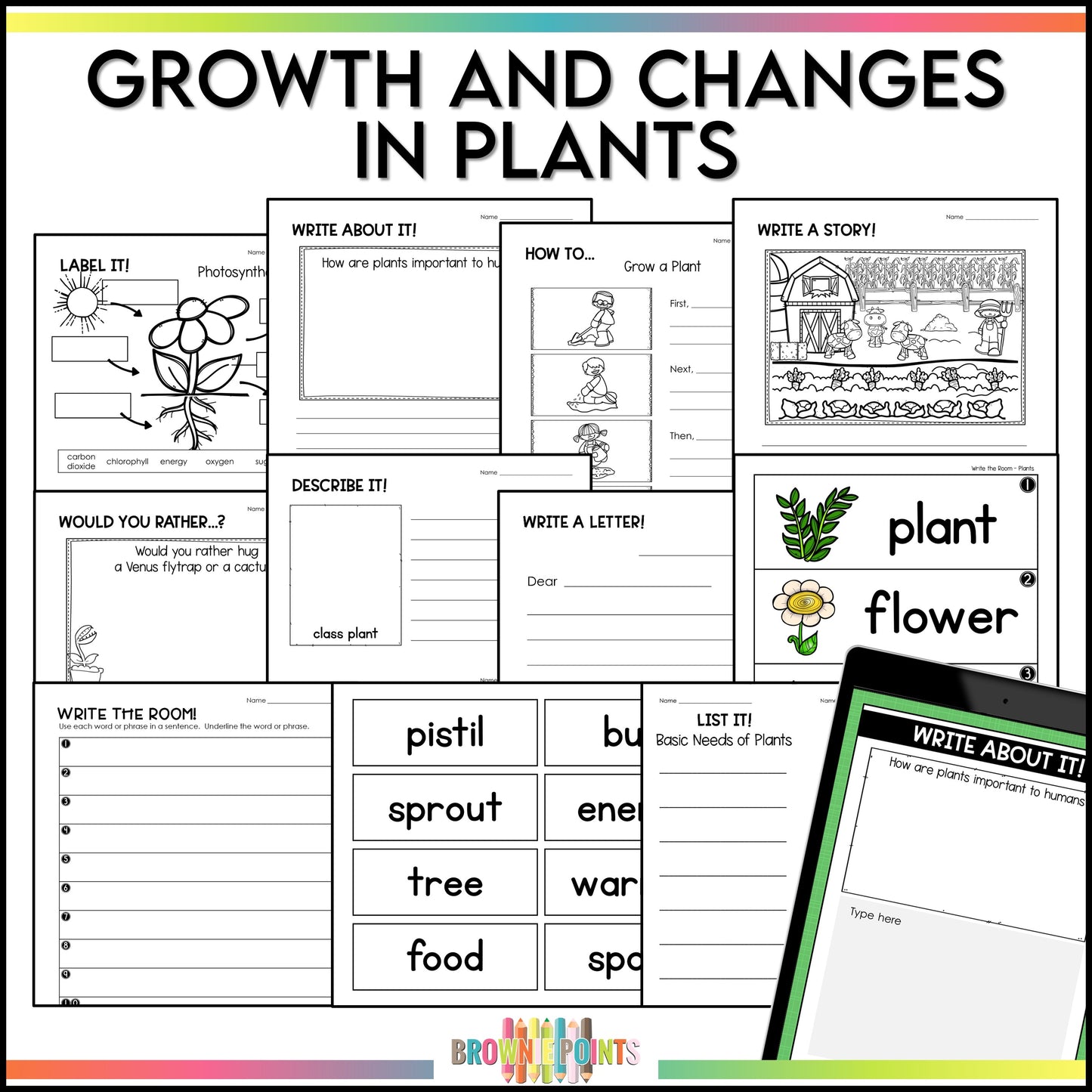 Work on Writing - Grade 3 Ontario Curriculum Bundle